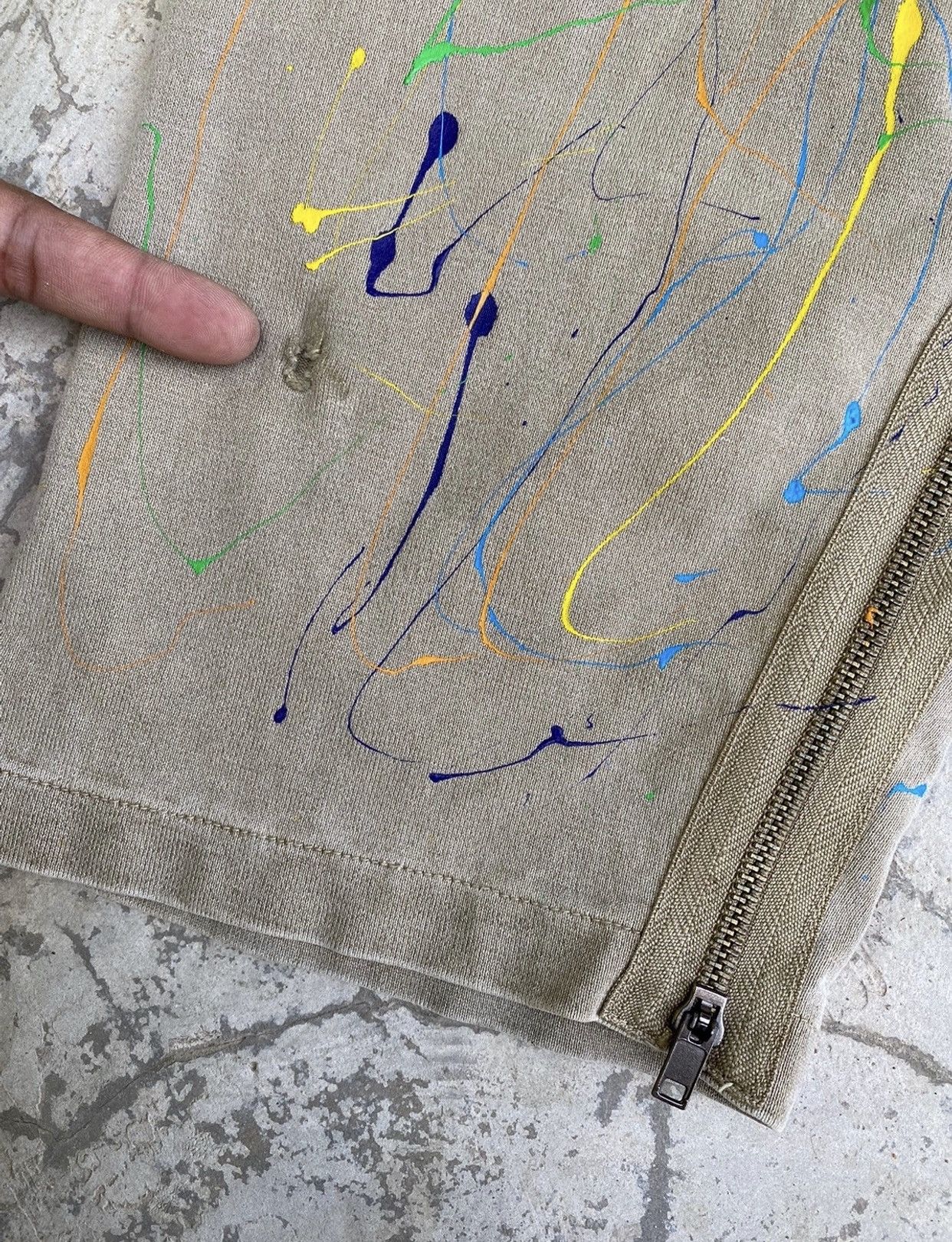 Japanese Brand × Vintage Vintage EF Arme De Purete Pant Custom Painted Size US 32 / EU 48 - 21 Thumbnail