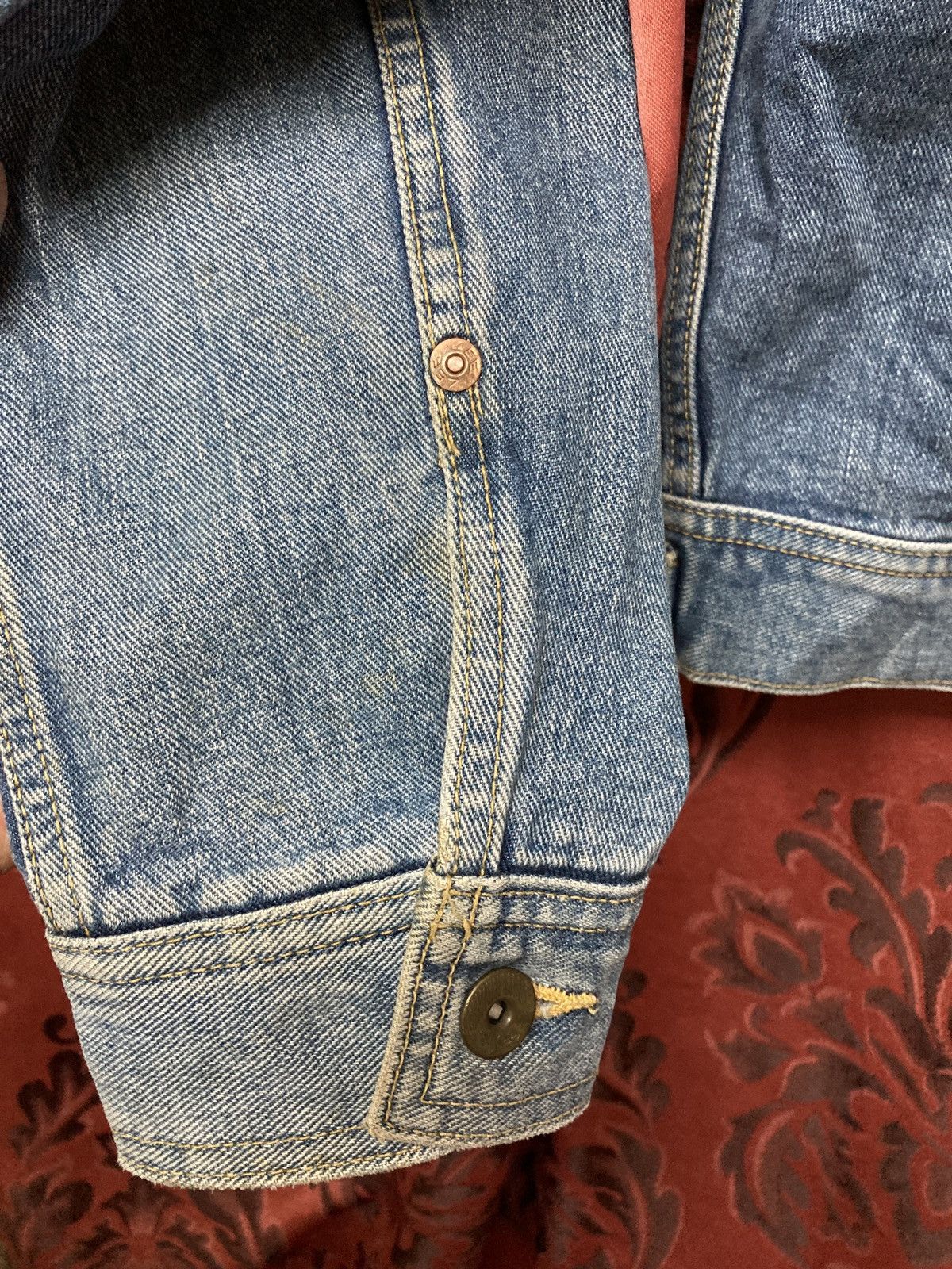 Lee Vintage Lee Rider single pocket denim cowboy trucker jacket Size US M / EU 48-50 / 2 - 9 Thumbnail