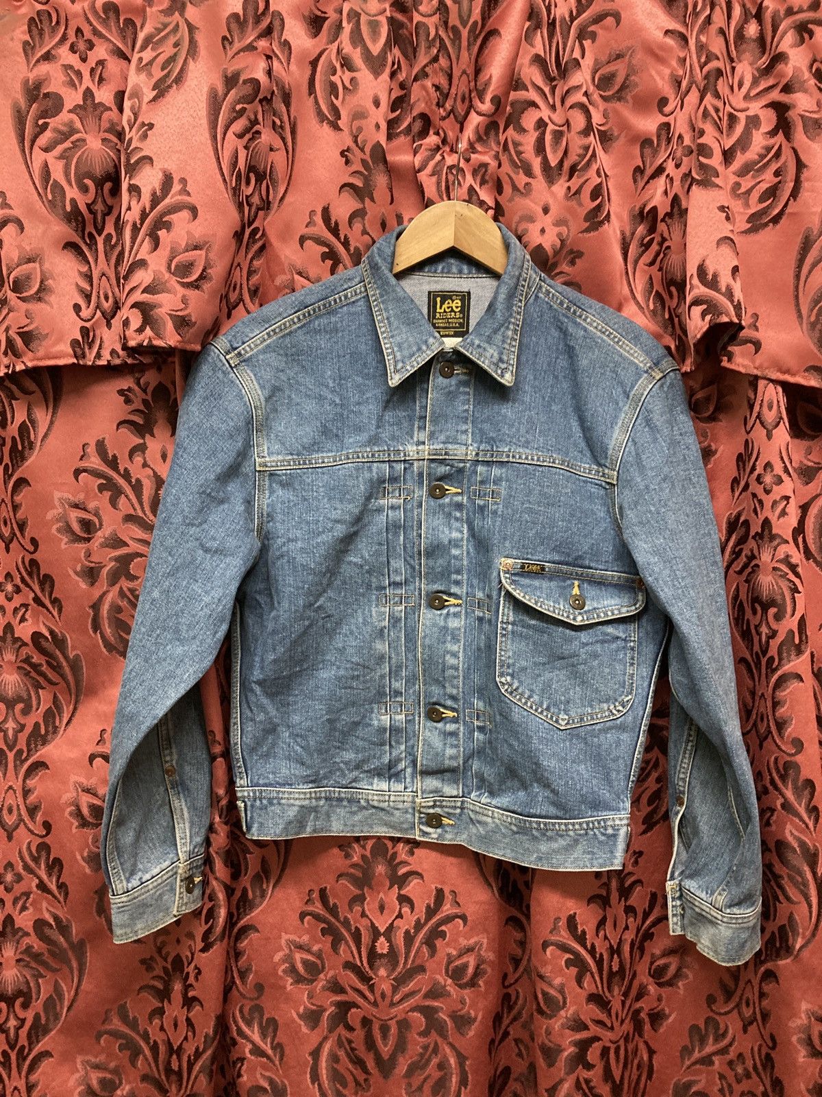 Lee Vintage Lee Rider single pocket denim cowboy trucker jacket Size US M / EU 48-50 / 2 - 1 Thumbnail
