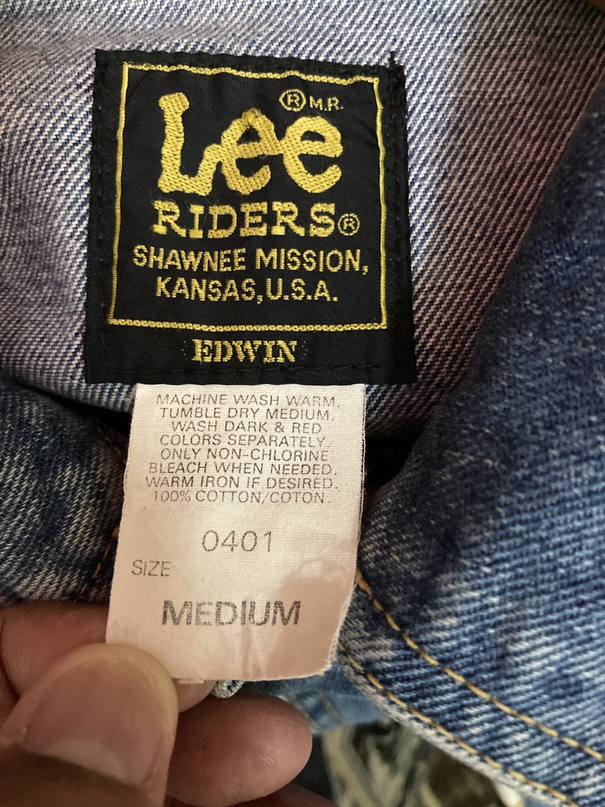 Lee Vintage Lee Rider single pocket denim cowboy trucker jacket Size US M / EU 48-50 / 2 - 12 Thumbnail