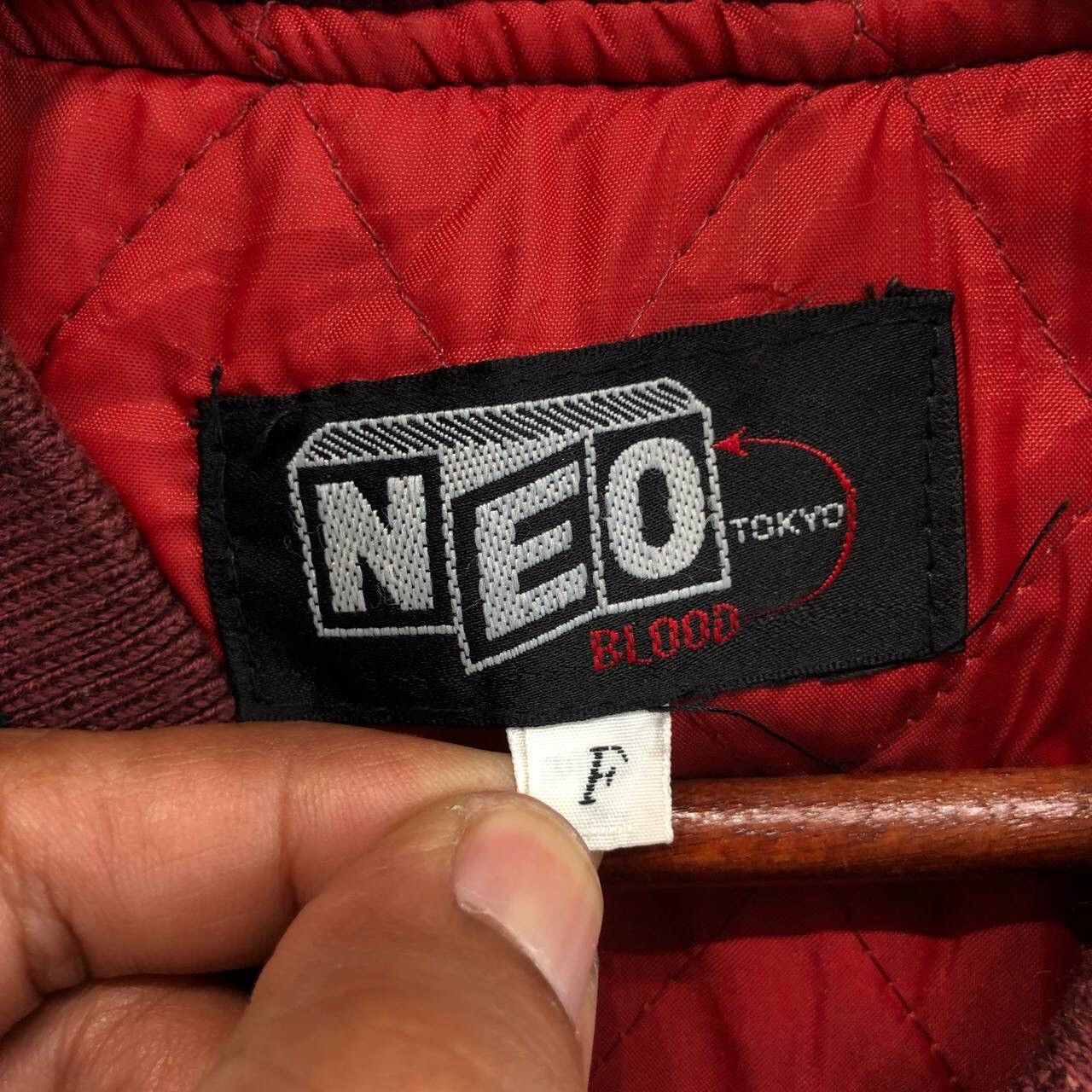 Vintage Vintage Neo Blood Tokyo Big Logo Varsity Jacket Size US M / EU 48-50 / 2 - 11 Thumbnail