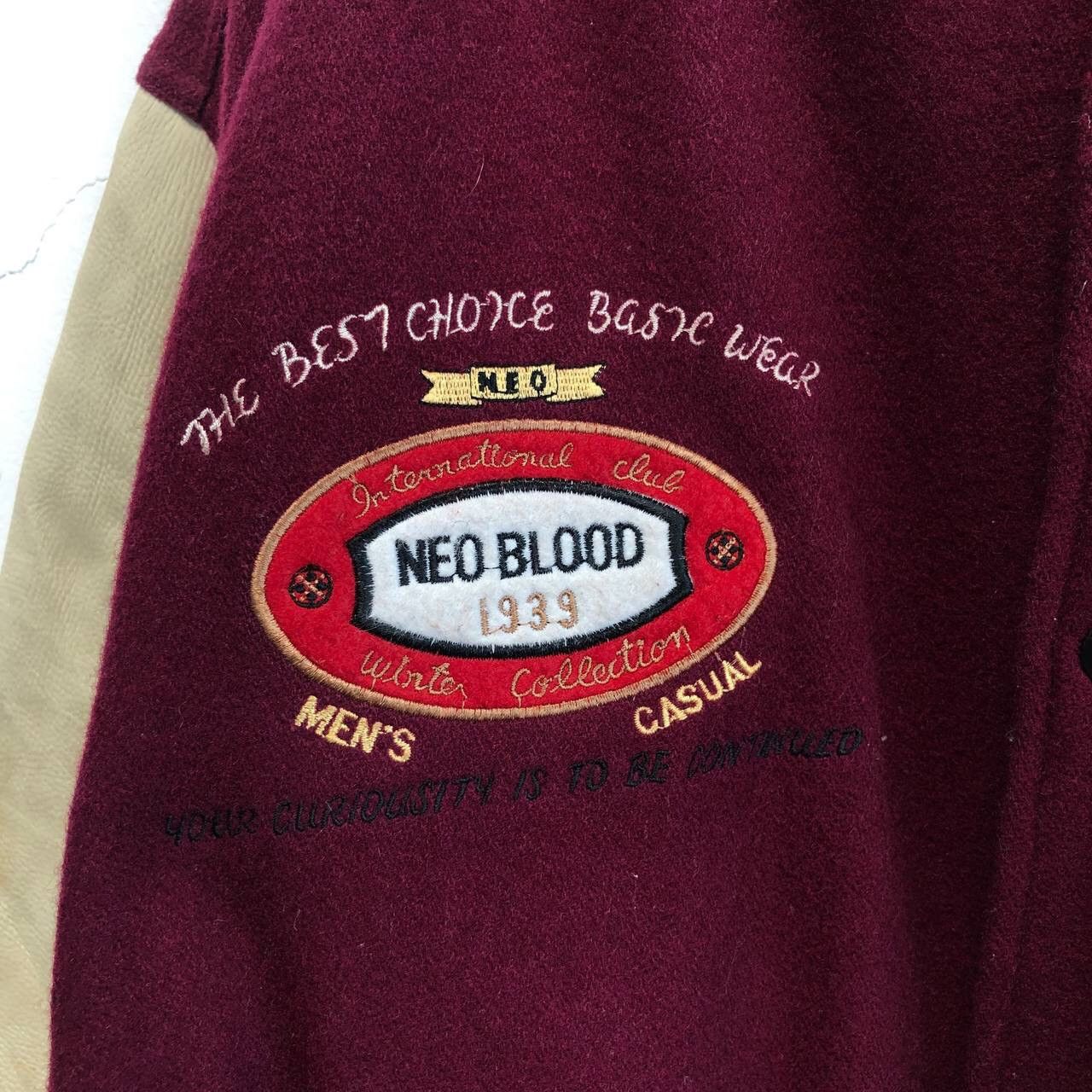Vintage Vintage Neo Blood Tokyo Big Logo Varsity Jacket Size US M / EU 48-50 / 2 - 6 Thumbnail