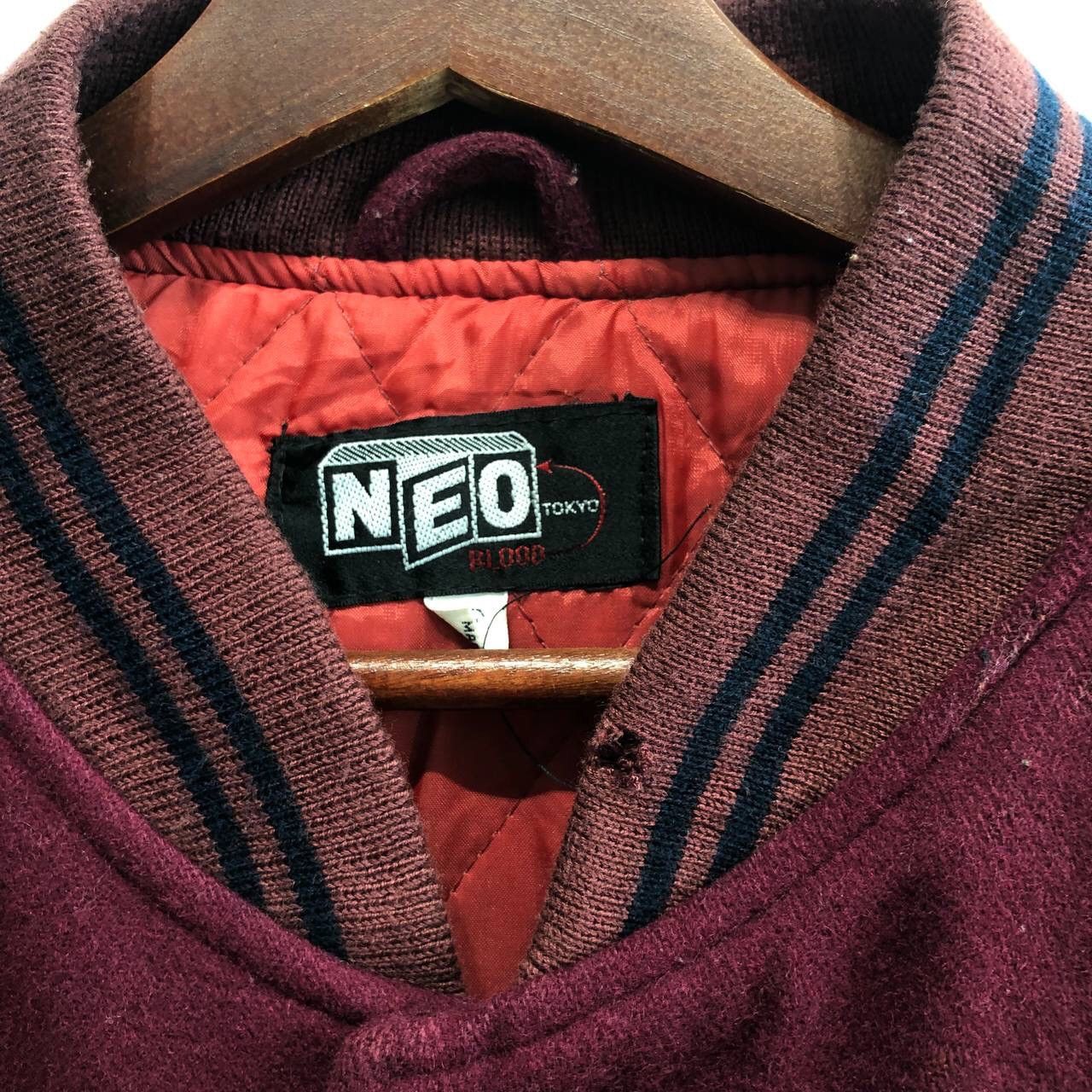 Vintage Vintage Neo Blood Tokyo Big Logo Varsity Jacket Size US M / EU 48-50 / 2 - 10 Thumbnail