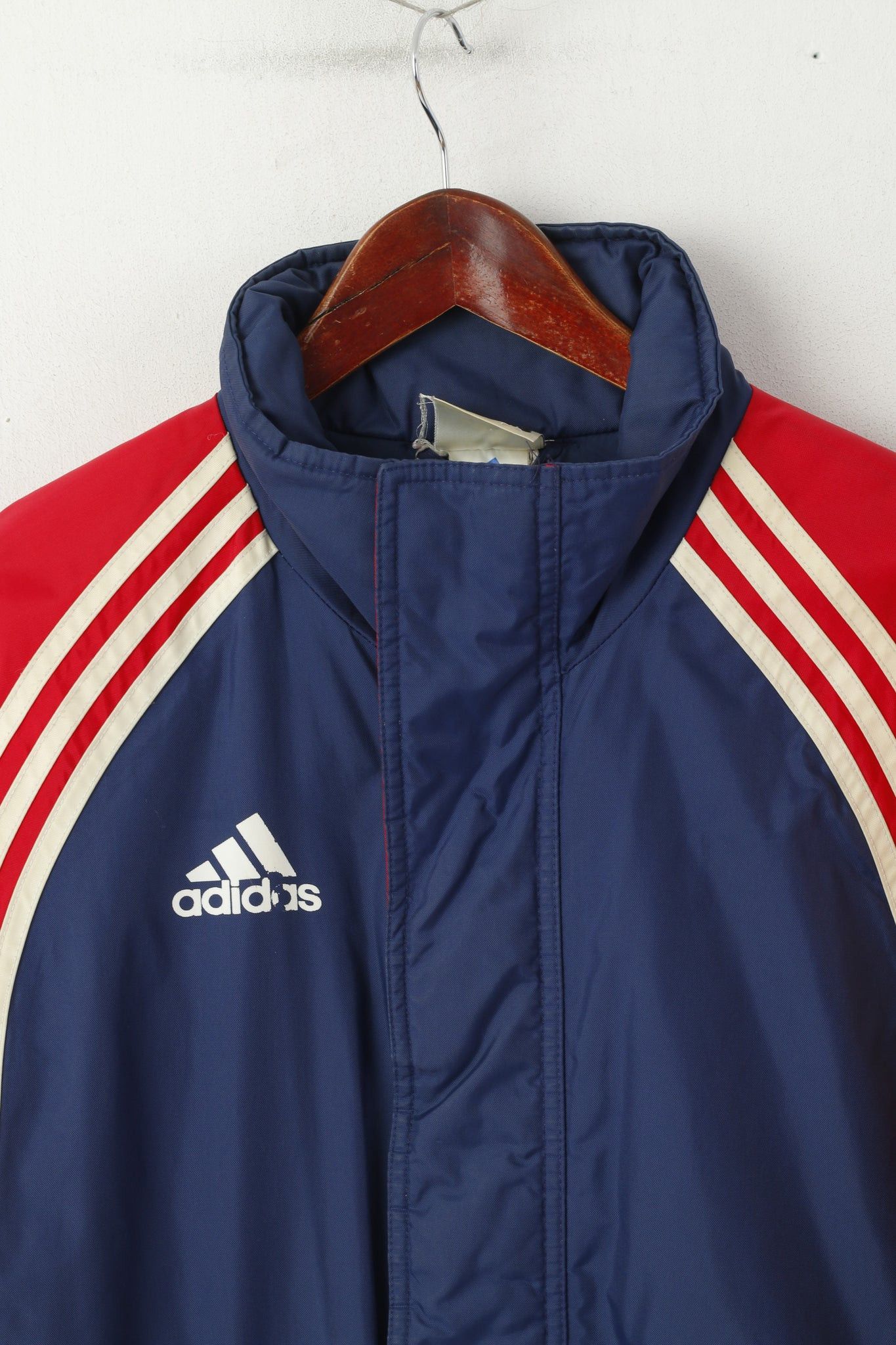 Adidas Adidas Men S 168 Jacket Vintage Blue 90s Padded 2259 Size US S / EU 44-46 / 1 - 3 Thumbnail