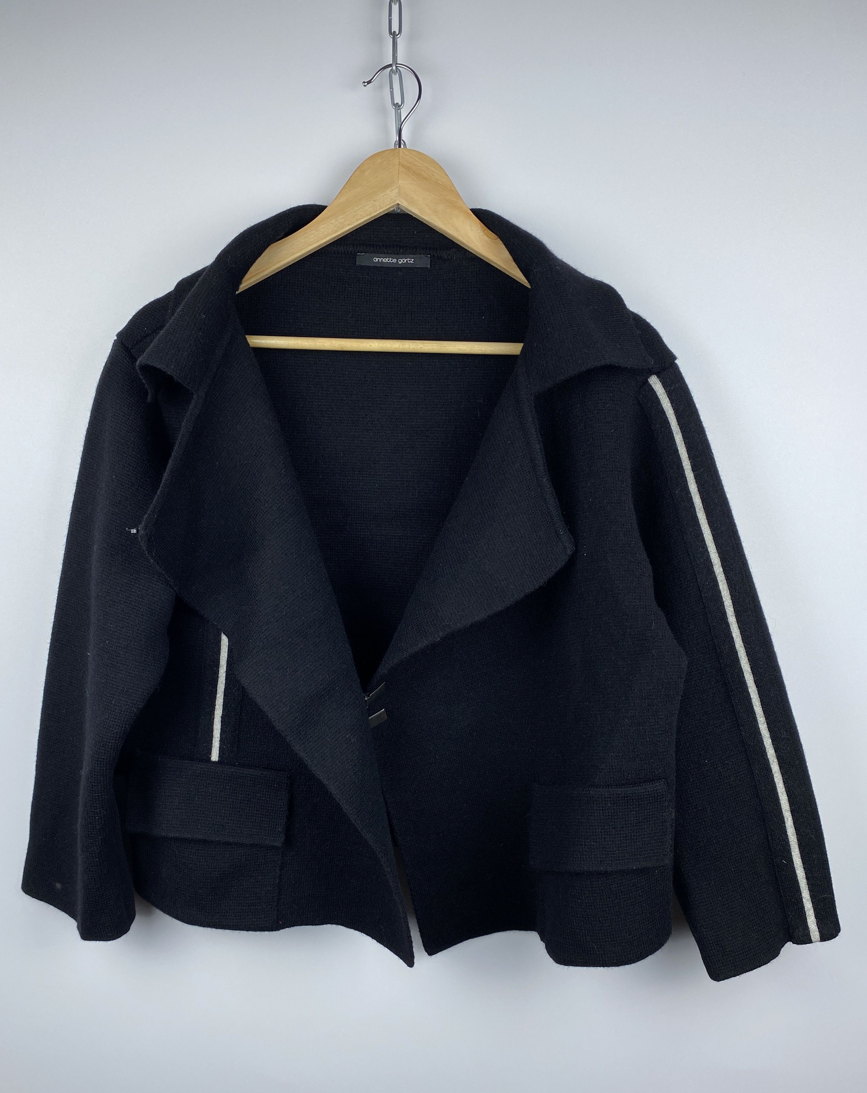 Annette Gortz Annette Gortz Merino Jacket Women's Cardigan Size M Size M / US 6-8 / IT 42-44 - 6 Thumbnail