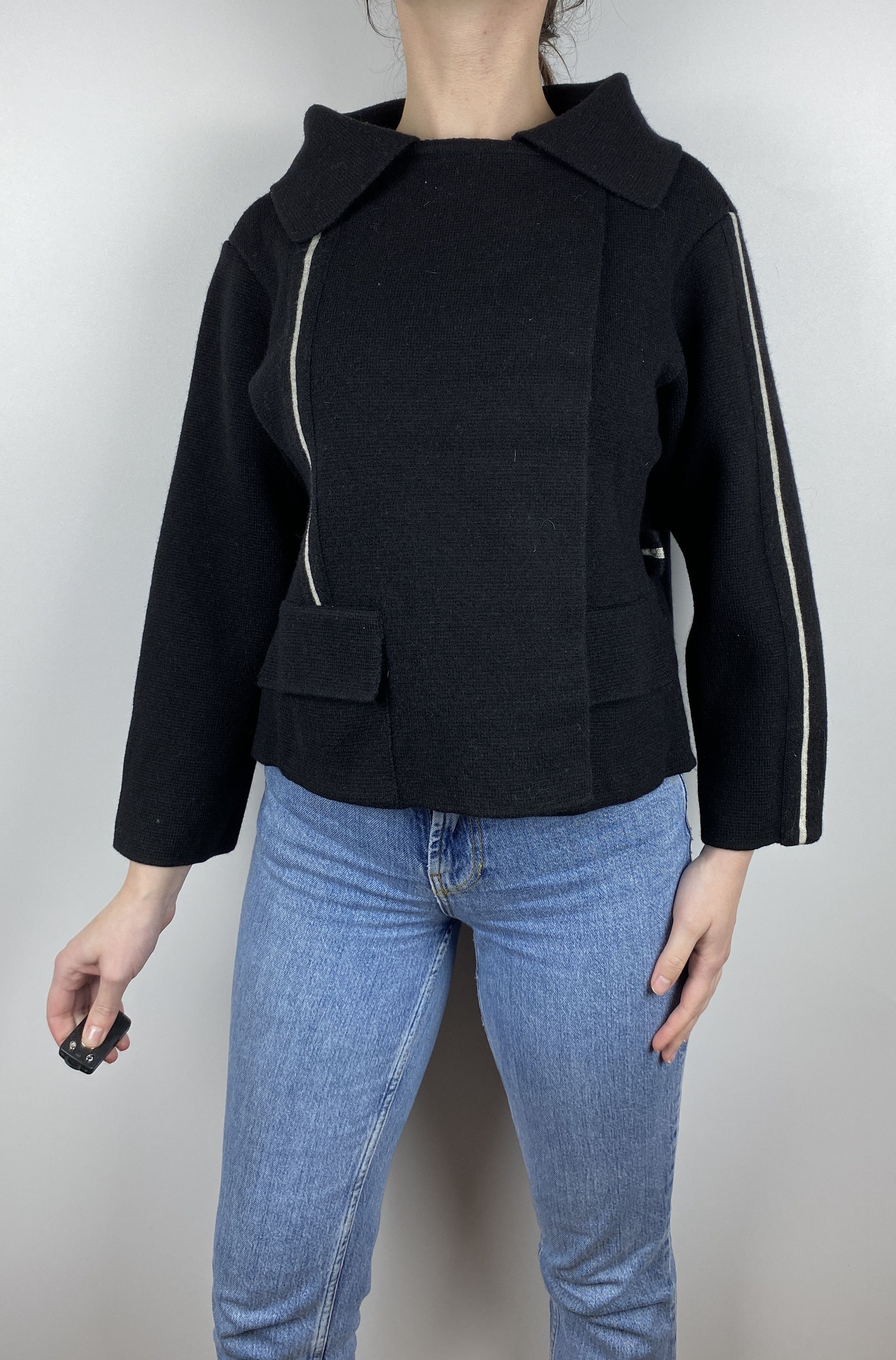Annette Gortz Annette Gortz Merino Jacket Women's Cardigan Size M Size M / US 6-8 / IT 42-44 - 4 Thumbnail
