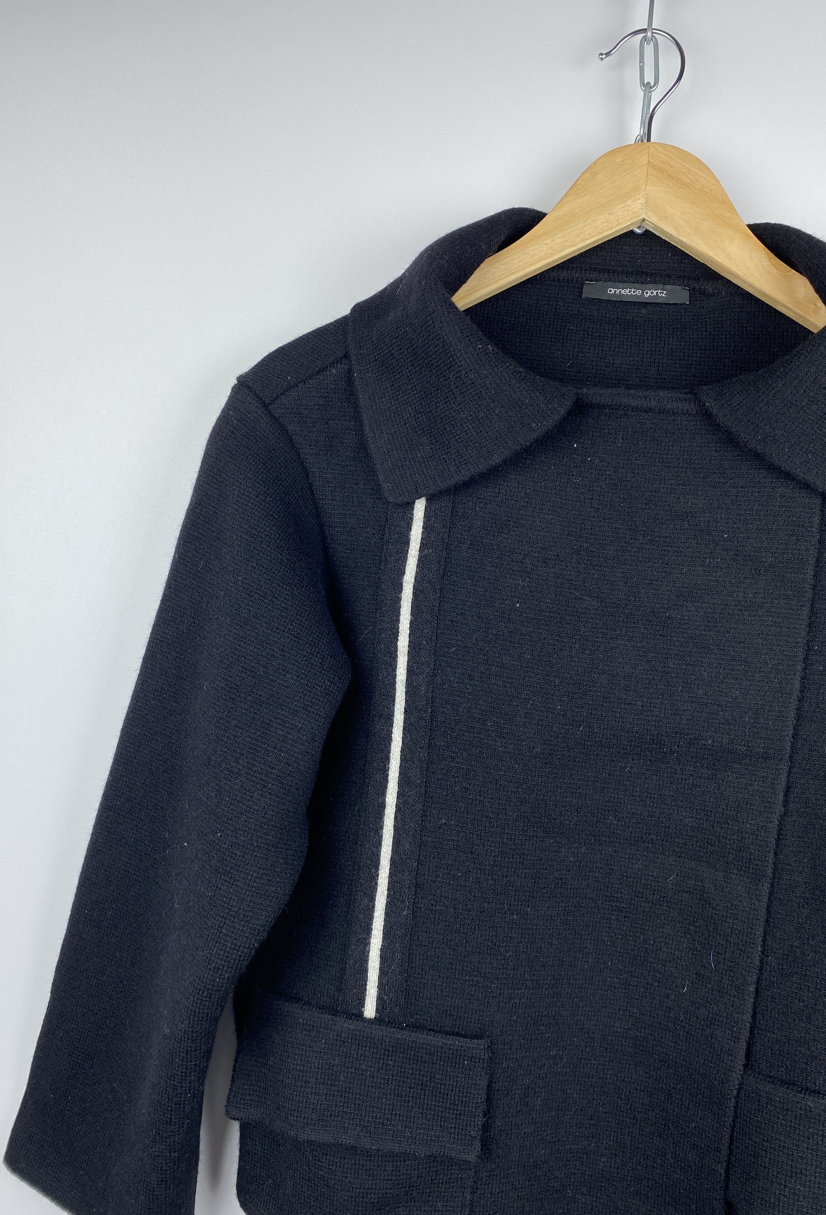Annette Gortz Annette Gortz Merino Jacket Women's Cardigan Size M Size M / US 6-8 / IT 42-44 - 7 Thumbnail