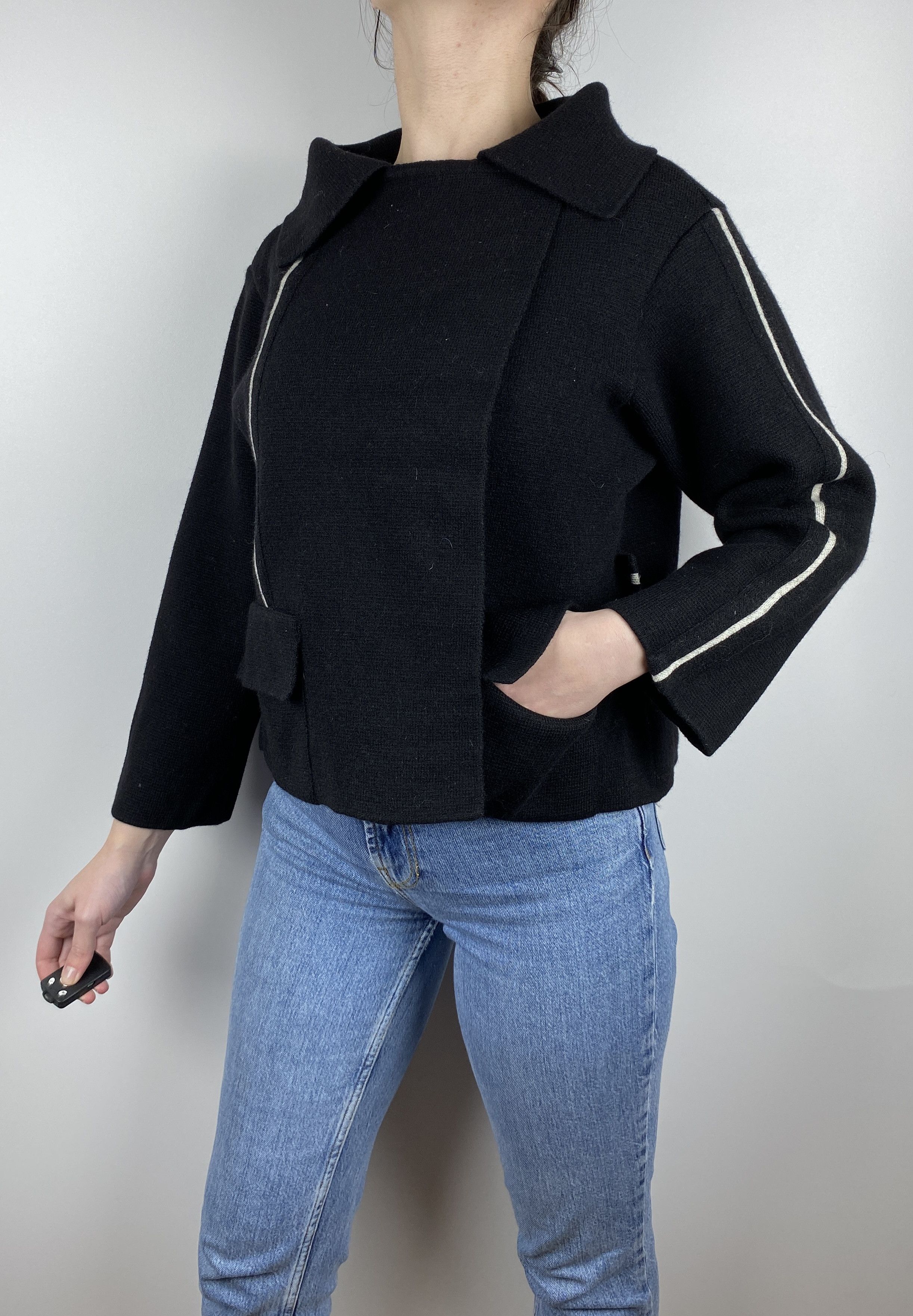 Annette Gortz Annette Gortz Merino Jacket Women's Cardigan Size M Size M / US 6-8 / IT 42-44 - 1 Thumbnail