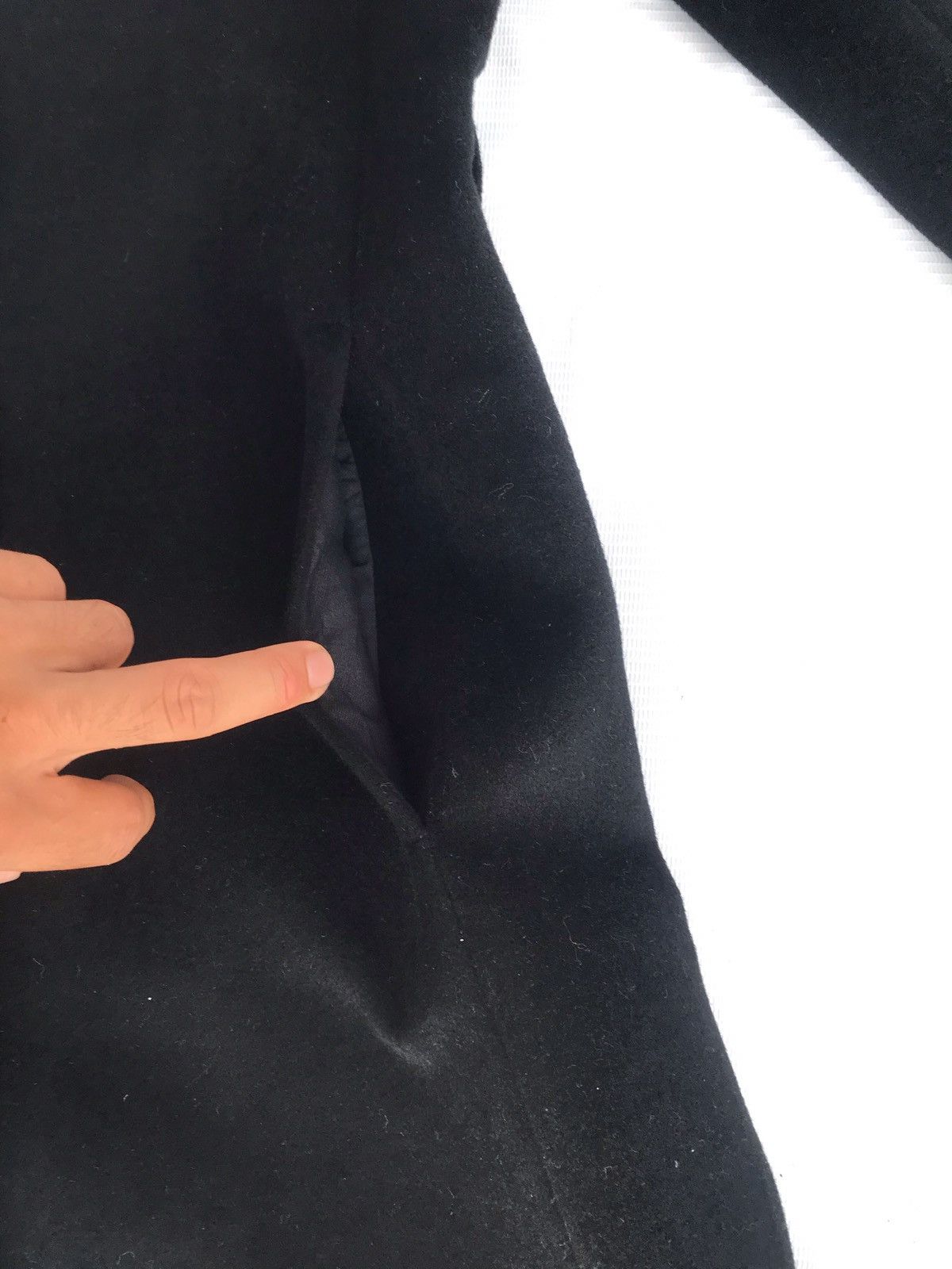 Issey Miyake × Japanese Brand × Yohji Yamamoto ISSEY MIYAKE BY INED WOOL LONG JACKET Size US M / EU 48-50 / 2 - 8 Thumbnail