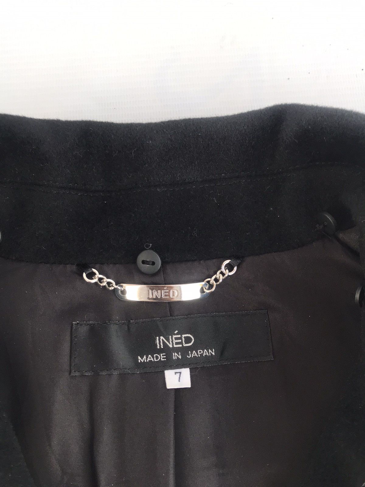 Issey Miyake × Japanese Brand × Yohji Yamamoto ISSEY MIYAKE BY INED WOOL LONG JACKET Size US M / EU 48-50 / 2 - 6 Thumbnail