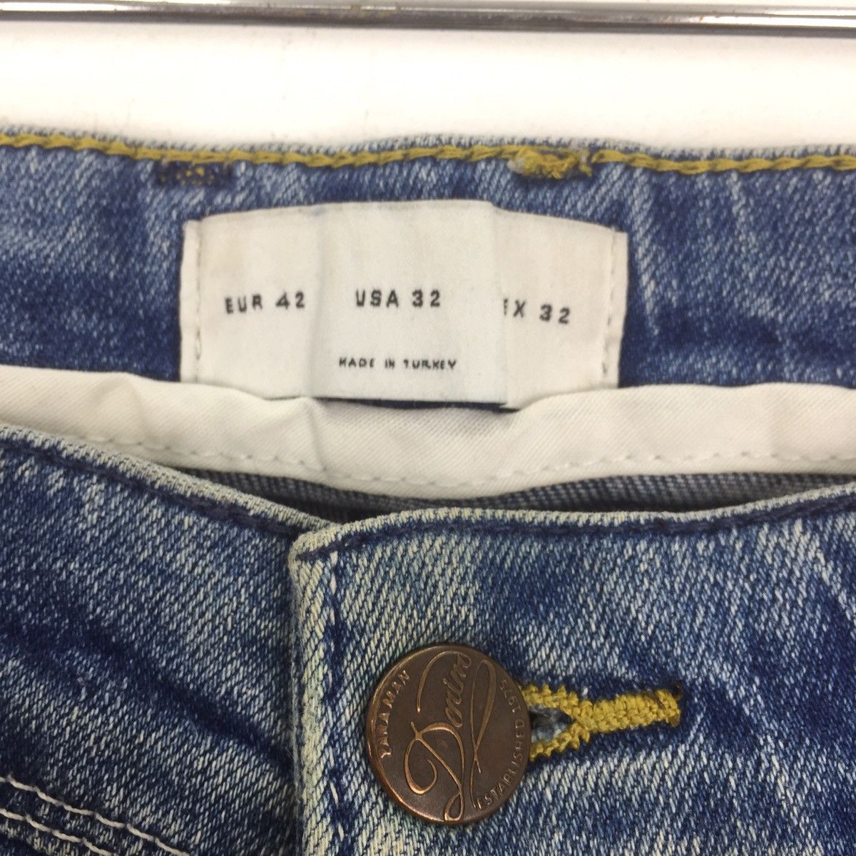 Zara 🔥M28 zara man j cut distressed denim nice design Size US 32 / EU 48 - 4 Thumbnail