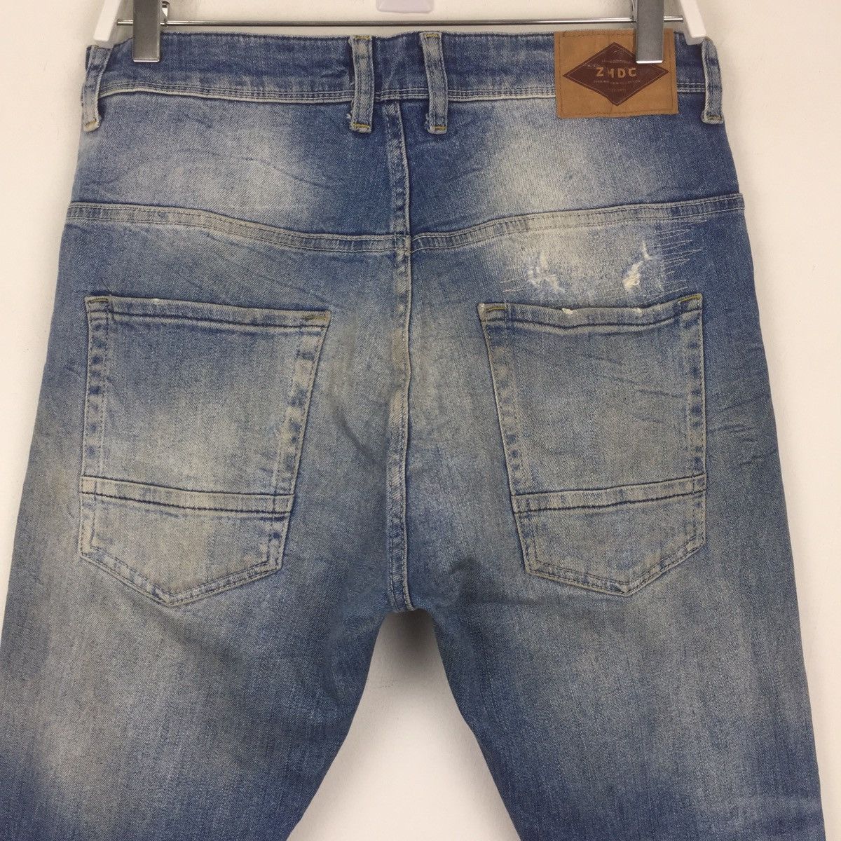 Zara 🔥M28 zara man j cut distressed denim nice design Size US 32 / EU 48 - 6 Thumbnail