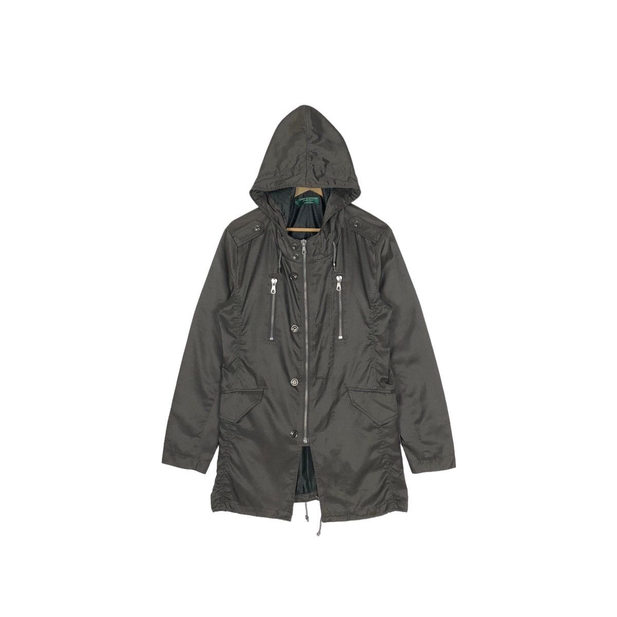 Comme des Garcons Comme Des Garcons Homme Plus Evergreen Hooded Parka Jacket Size US M / EU 48-50 / 2 - 2 Thumbnail