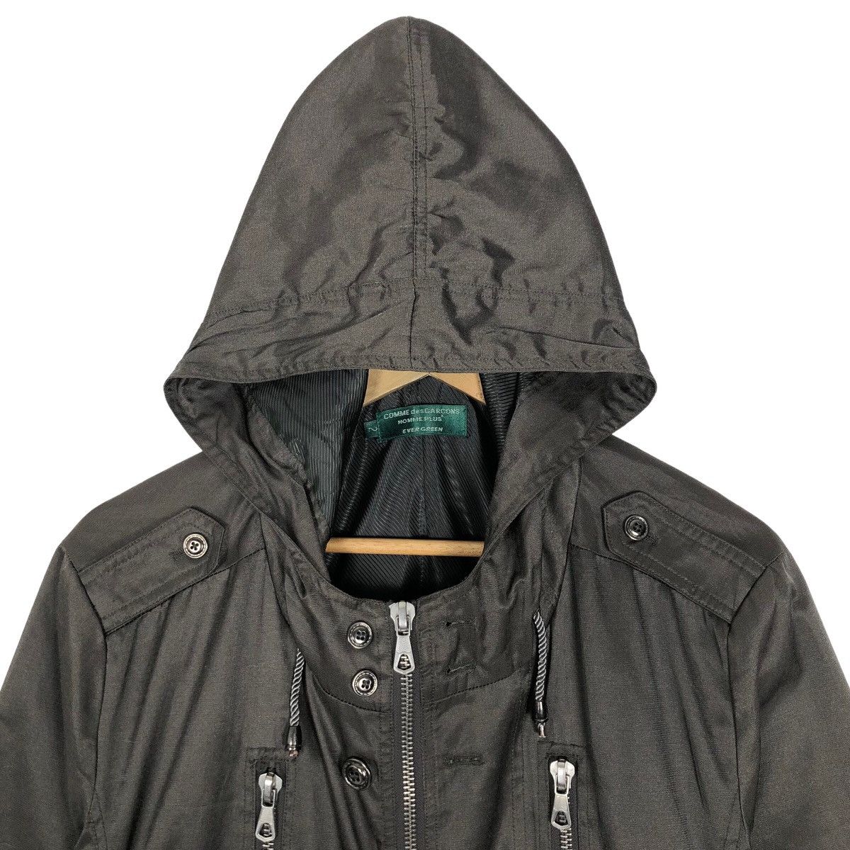 Comme des Garcons Comme Des Garcons Homme Plus Evergreen Hooded Parka Jacket Size US M / EU 48-50 / 2 - 8 Thumbnail
