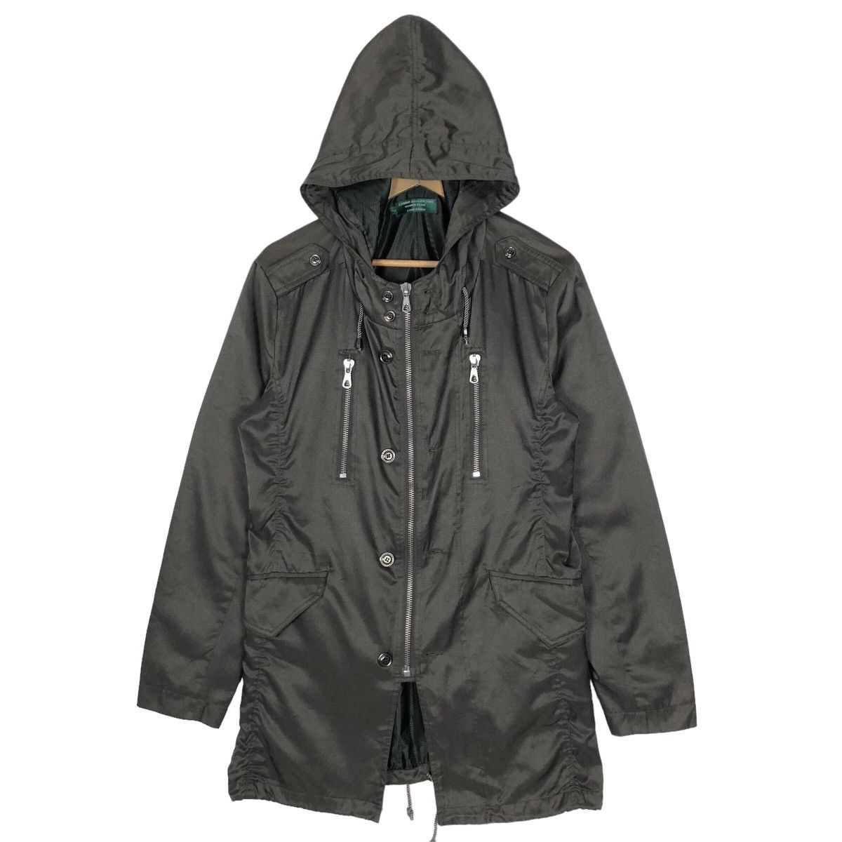Comme des Garcons Comme Des Garcons Homme Plus Evergreen Hooded Parka Jacket Size US M / EU 48-50 / 2 - 1 Thumbnail