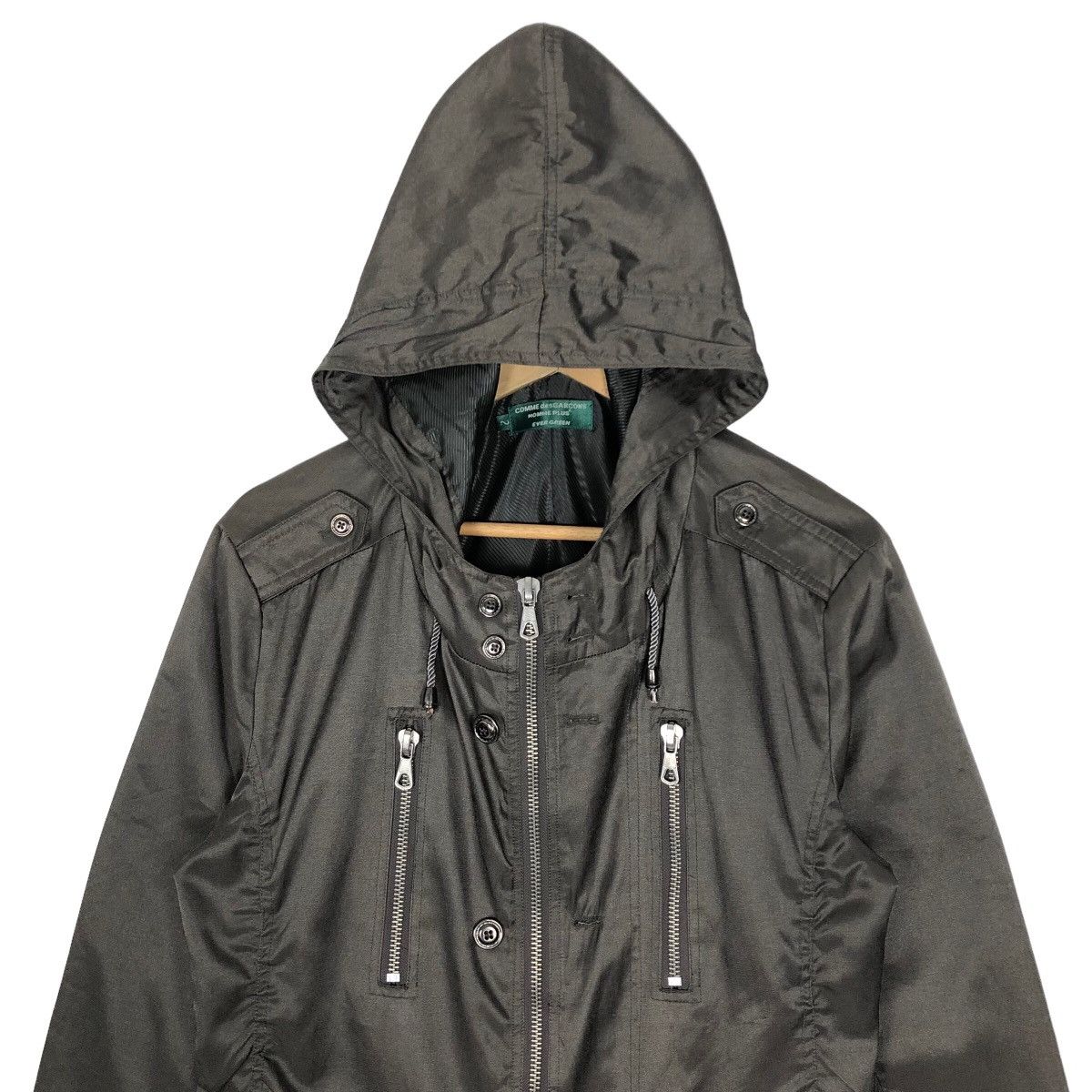 Comme des Garcons Comme Des Garcons Homme Plus Evergreen Hooded Parka Jacket Size US M / EU 48-50 / 2 - 3 Thumbnail