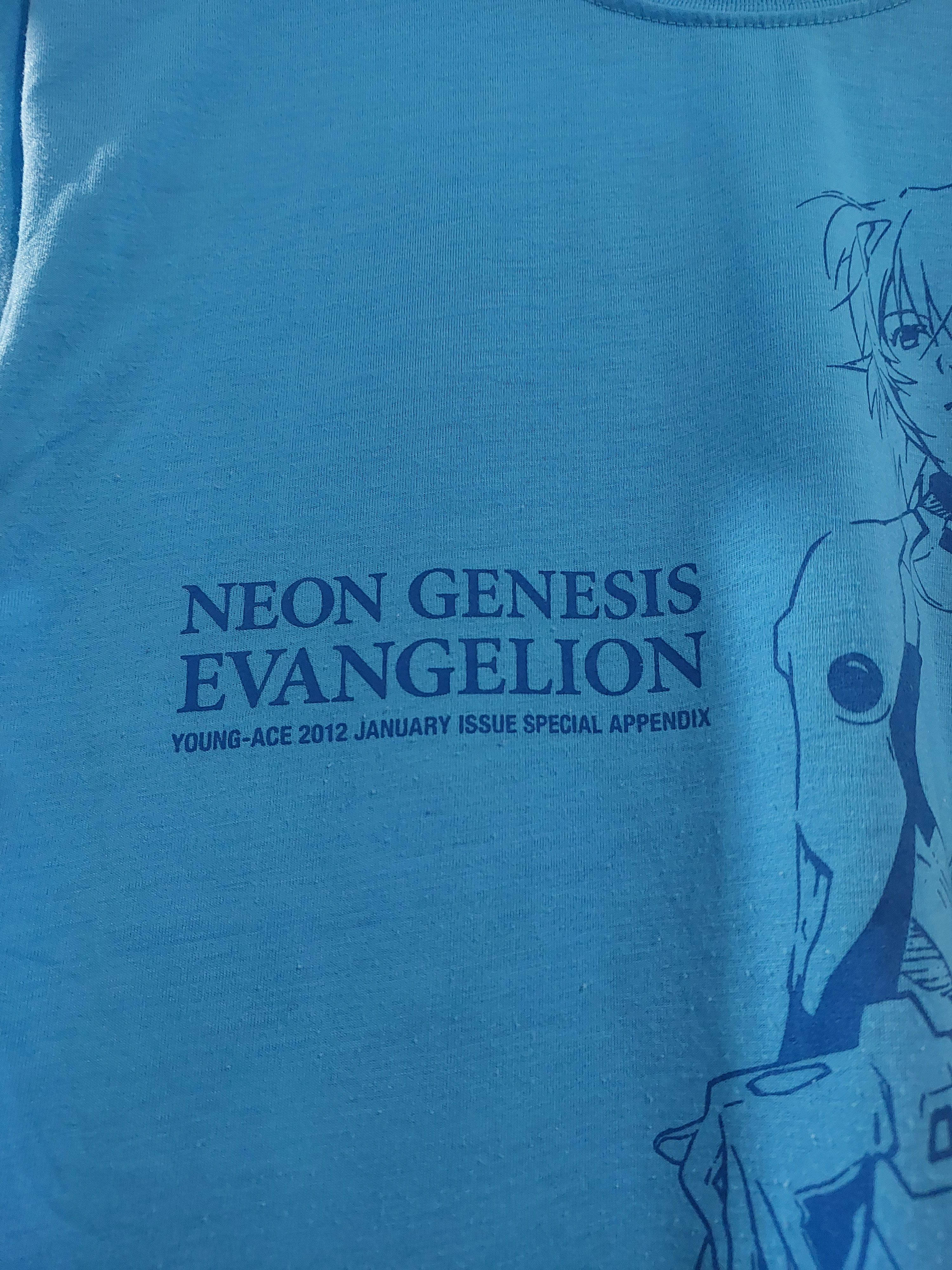 Anime NEON GENESIS EVANGELION ANIME MANGA REI AYANAMI T-SHIRT Size US S / EU 44-46 / 1 - 3 Thumbnail