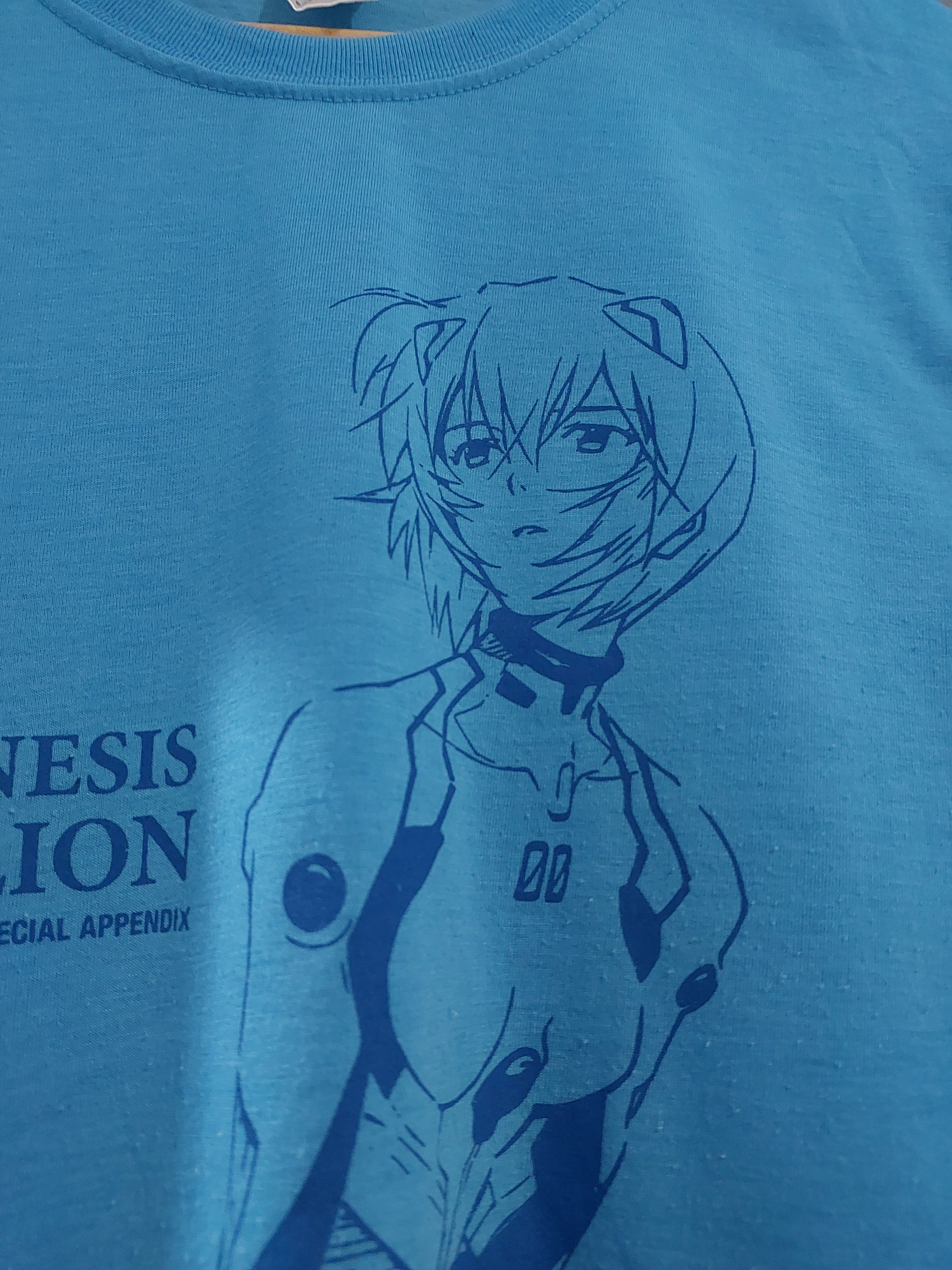 Anime NEON GENESIS EVANGELION ANIME MANGA REI AYANAMI T-SHIRT Size US S / EU 44-46 / 1 - 2 Thumbnail