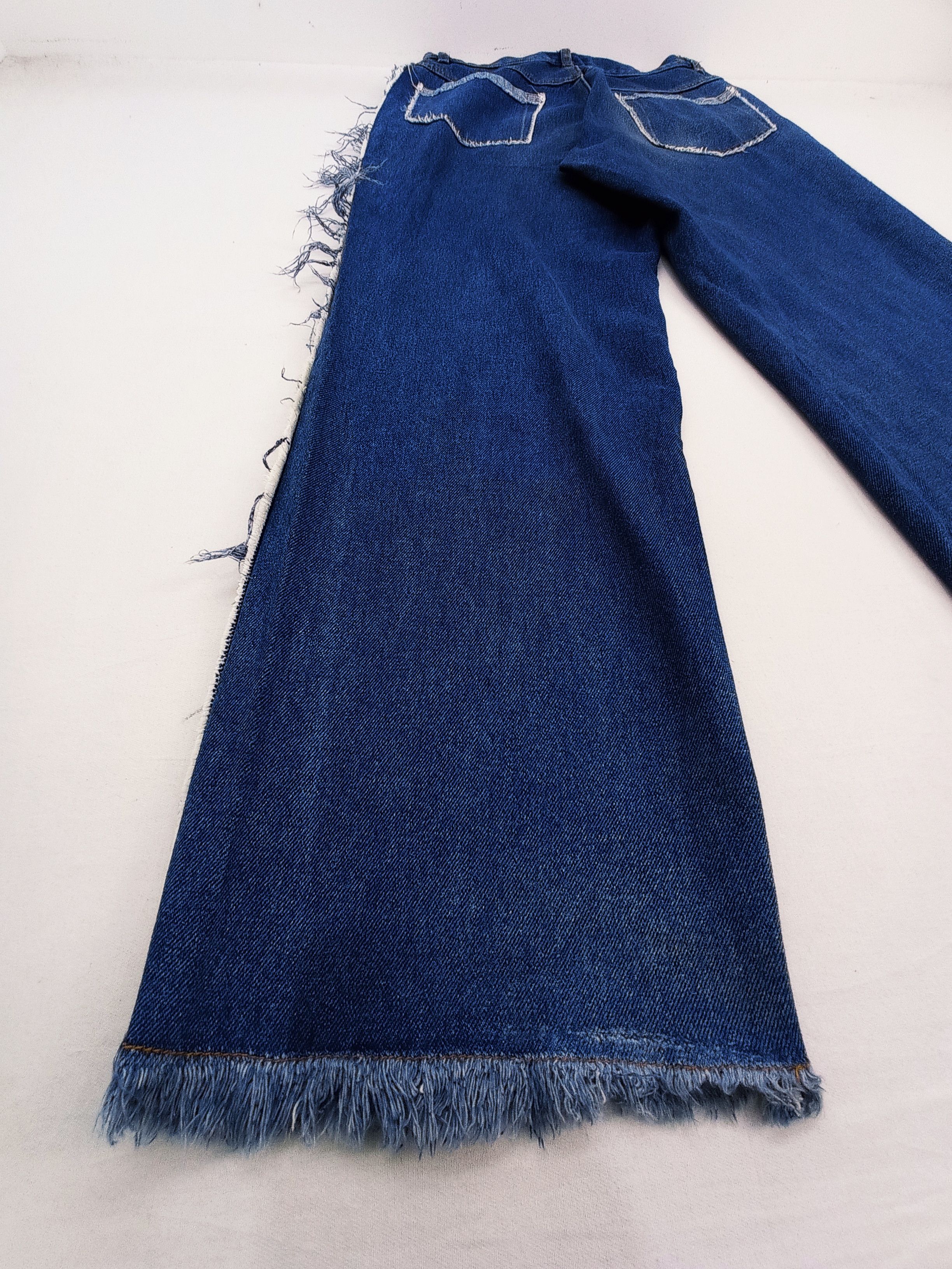Other 🔥 Trimmed Ripped Release Hem Denim Pants Size US 29 - 12 Thumbnail