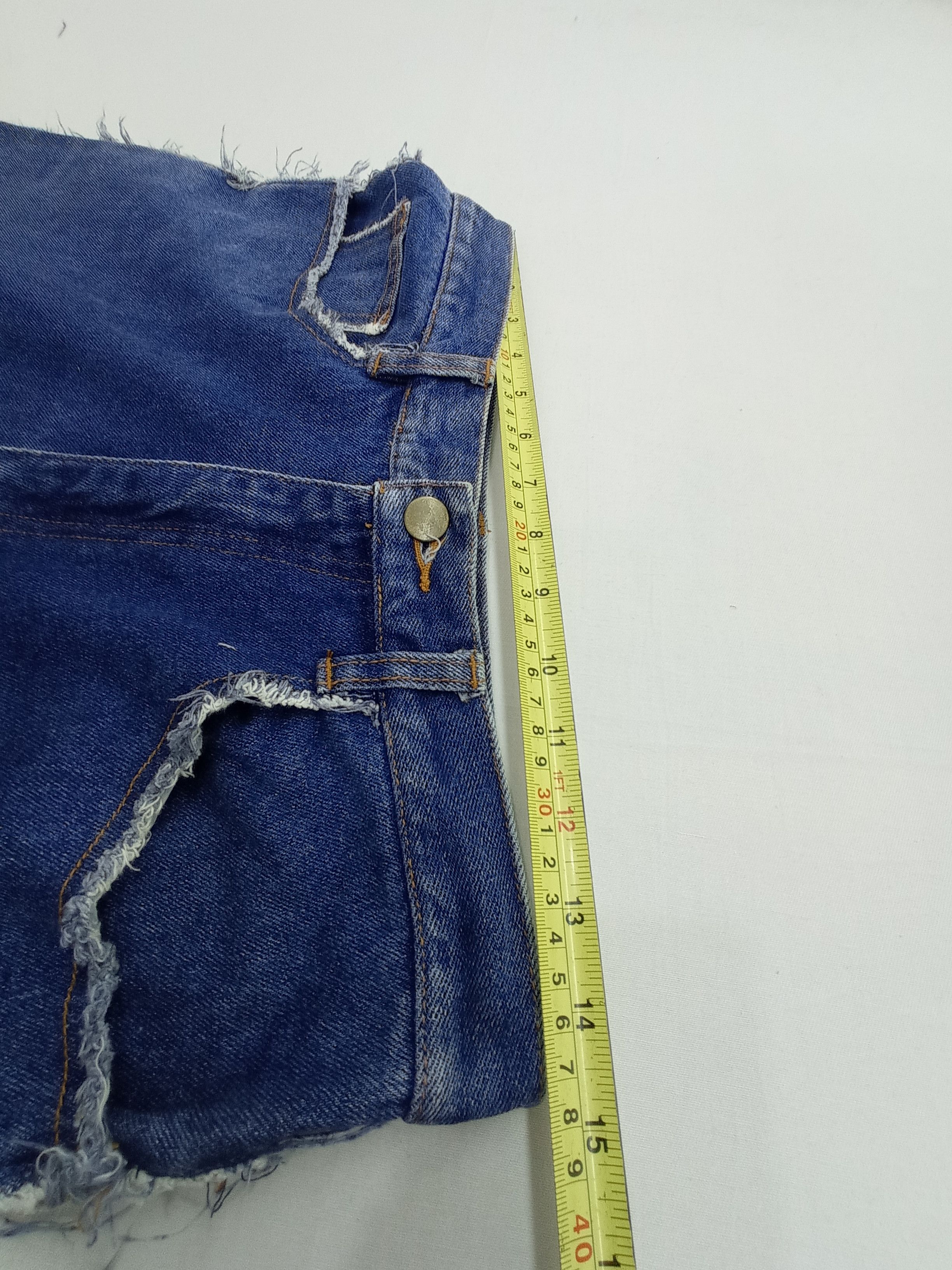 Other 🔥 Trimmed Ripped Release Hem Denim Pants Size US 29 - 22 Thumbnail