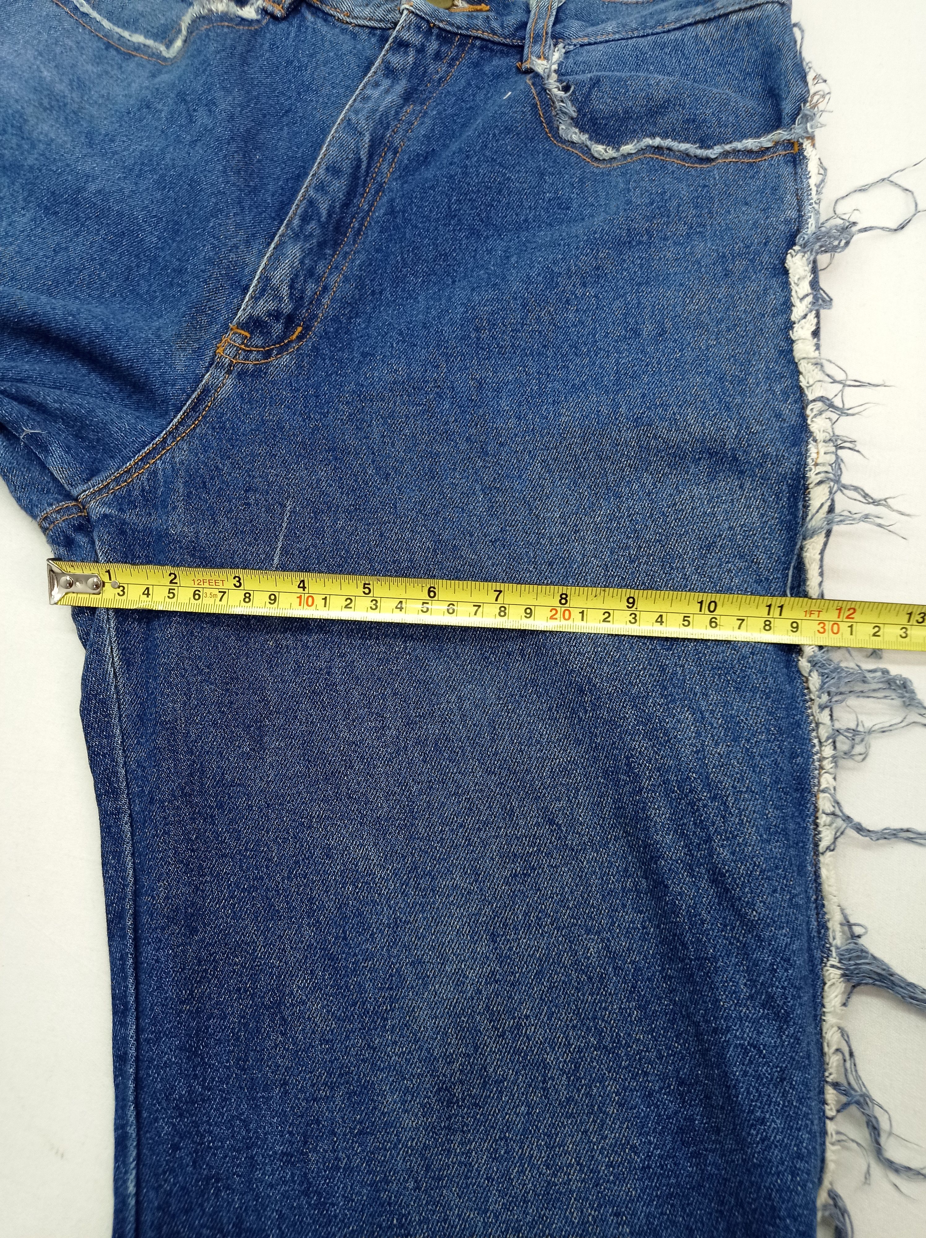 Other 🔥 Trimmed Ripped Release Hem Denim Pants Size US 29 - 20 Thumbnail