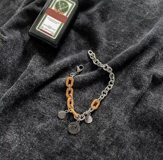 Designer × Vintage Vintage patchwork pendant bracelet Size ONE SIZE - 2 Thumbnail