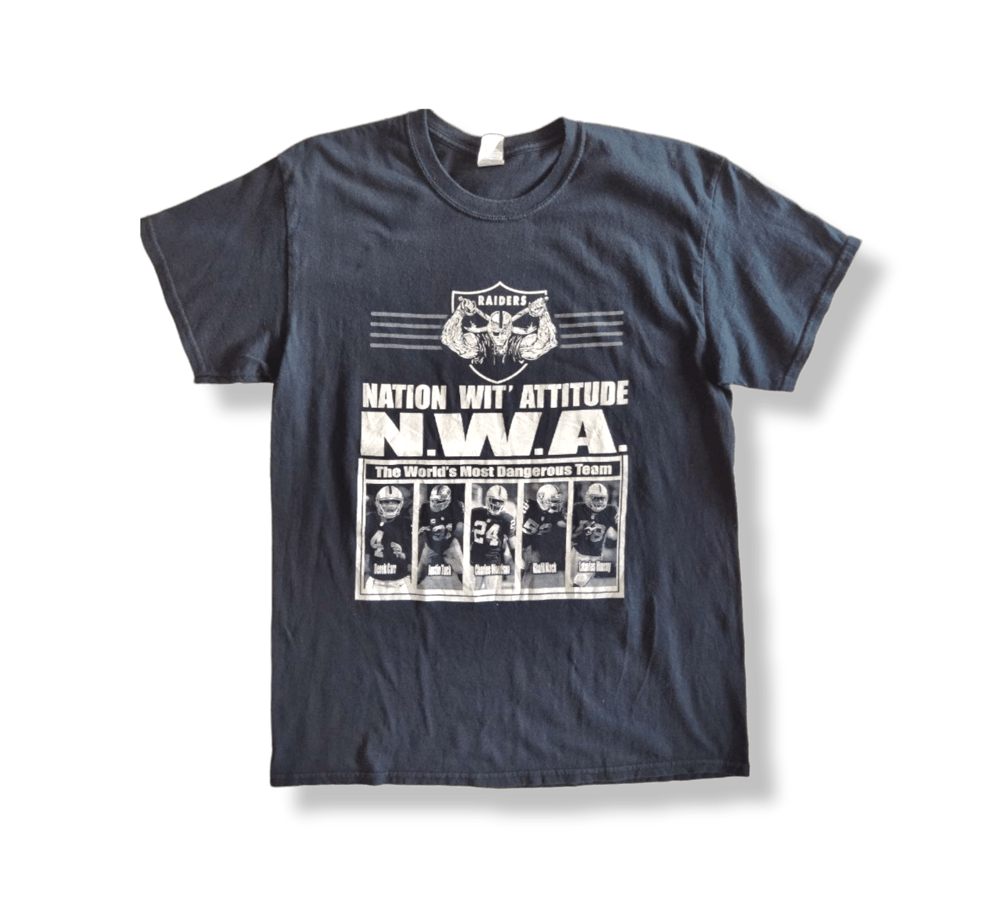 NFL Raiders N.W.A T-shirt Size US L / EU 52-54 / 3 - 1 Thumbnail