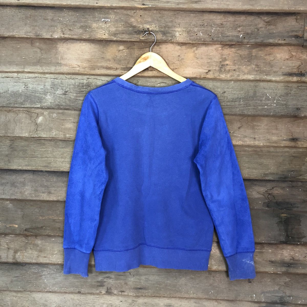 Japanese Brand × Uniqlo Uniqlo japan Blue Sweatshirt #3707 Size L / US 10 / IT 46 - 13 Thumbnail