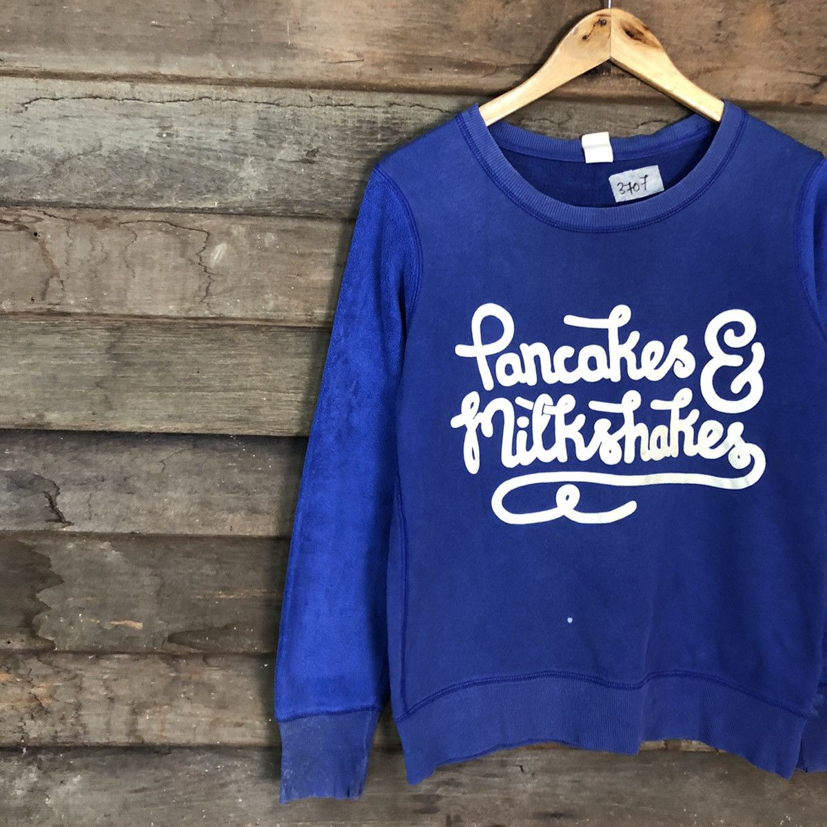 Japanese Brand × Uniqlo Uniqlo japan Blue Sweatshirt #3707 Size L / US 10 / IT 46 - 7 Thumbnail