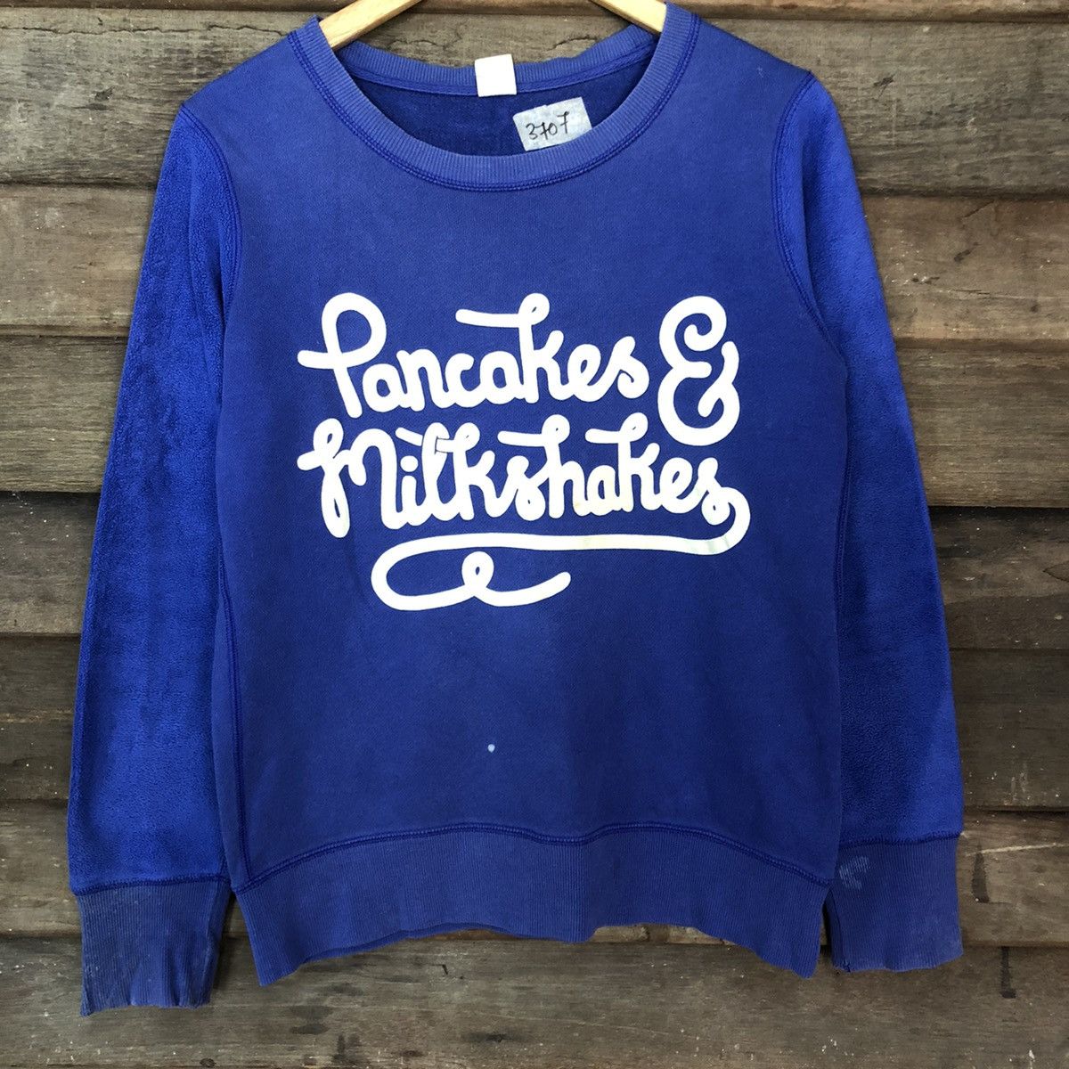 Japanese Brand × Uniqlo Uniqlo japan Blue Sweatshirt #3707 Size L / US 10 / IT 46 - 8 Thumbnail