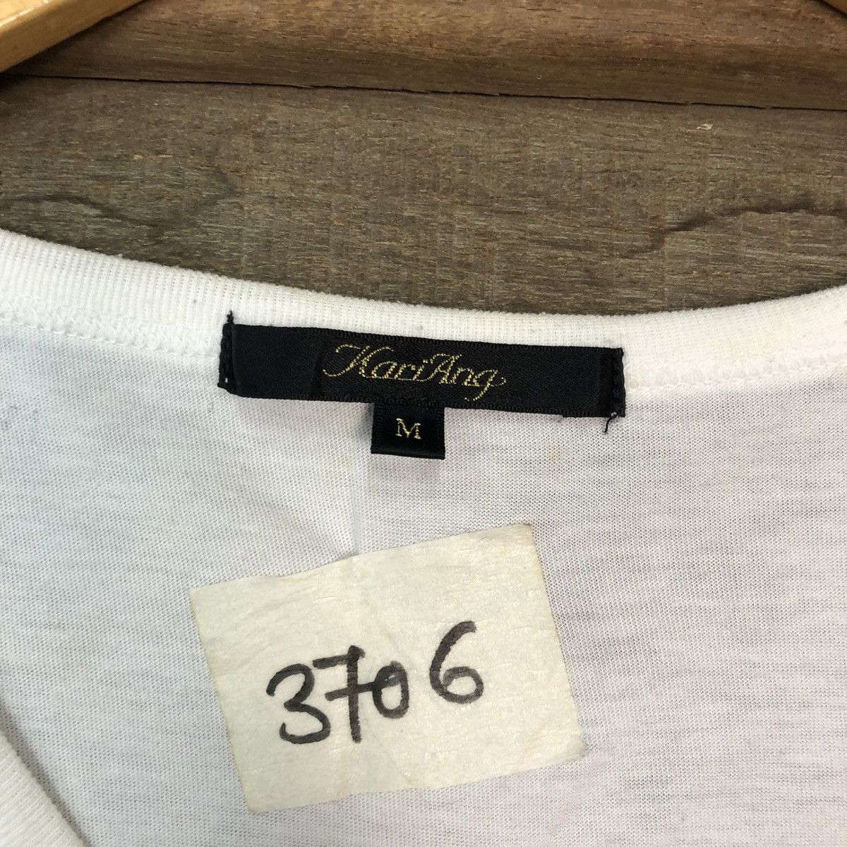 Japanese Brand Kariang live fast die young White Short Sleeve Tshirt #3706 Size M / US 6-8 / IT 42-44 - 10 Thumbnail