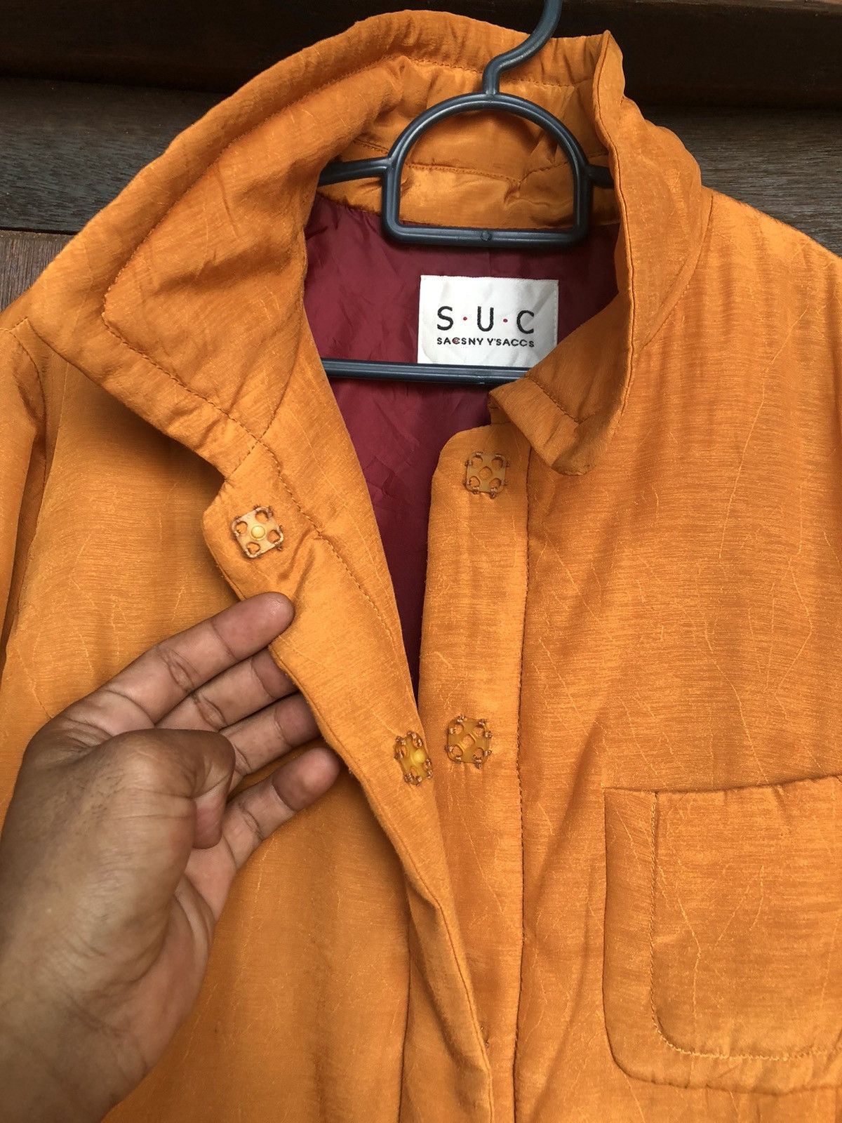 Y's × Yohji Yamamoto S.U.C Sacsny Y’Saccs Cardigan button nylon oreng Jackets Size US XS / EU 42 / 0 - 5 Thumbnail
