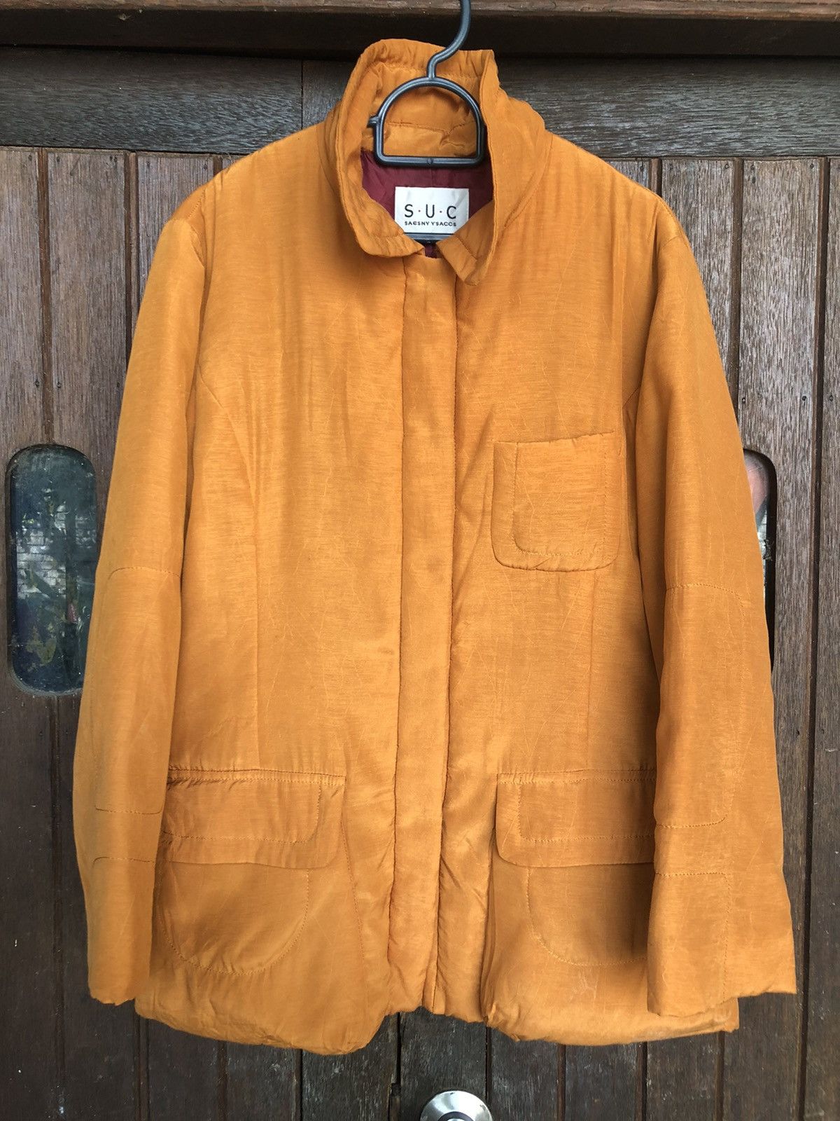 Y's × Yohji Yamamoto S.U.C Sacsny Y’Saccs Cardigan button nylon oreng Jackets Size US XS / EU 42 / 0 - 1 Thumbnail