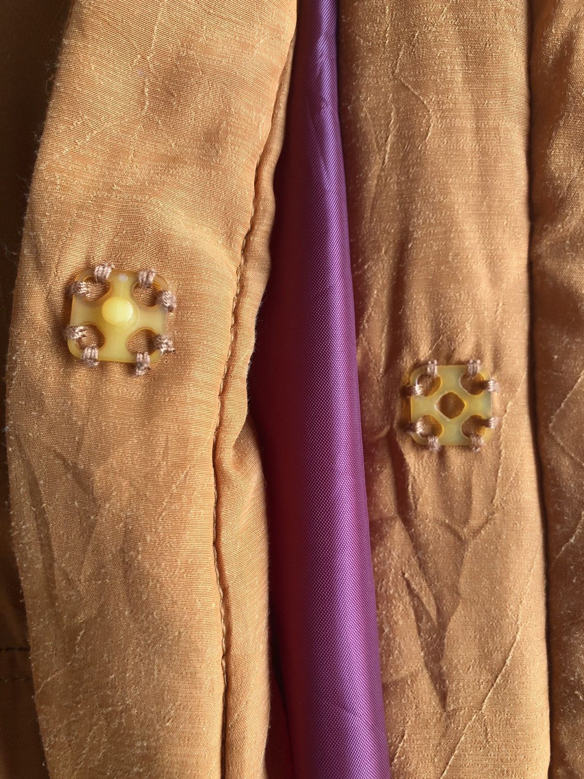 Y's × Yohji Yamamoto S.U.C Sacsny Y’Saccs Cardigan button nylon oreng Jackets Size US XS / EU 42 / 0 - 6 Thumbnail