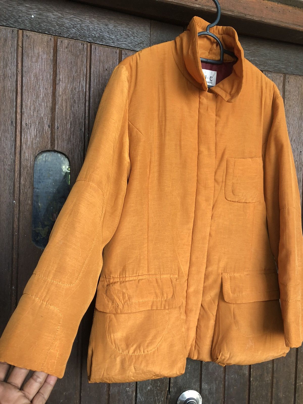 Y's × Yohji Yamamoto S.U.C Sacsny Y’Saccs Cardigan button nylon oreng Jackets Size US XS / EU 42 / 0 - 3 Thumbnail