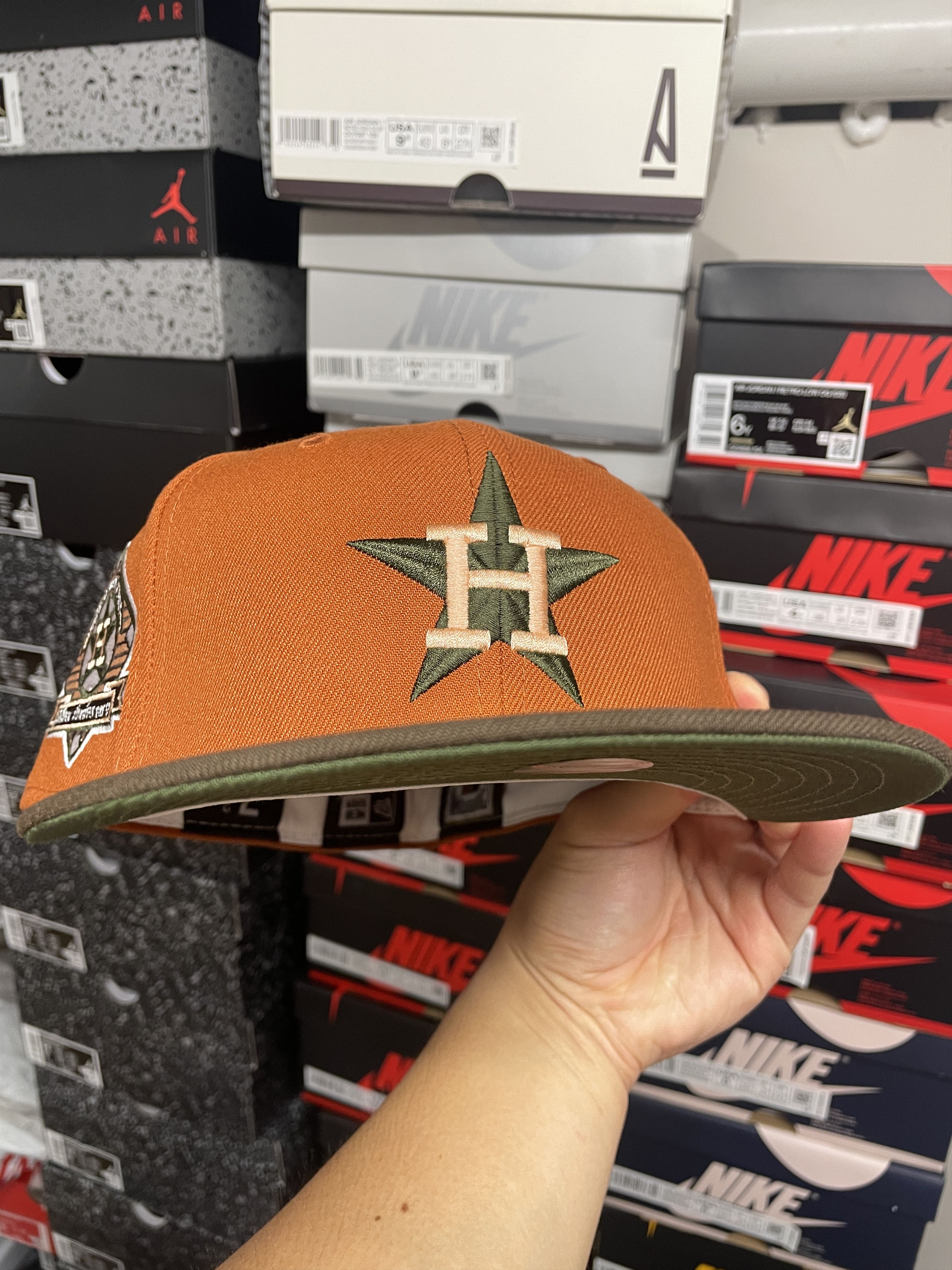 MLB × New Era 7 3/8 Rust Fall Brown Houston Astros Silver Anniversary Size ONE SIZE - 7 Thumbnail