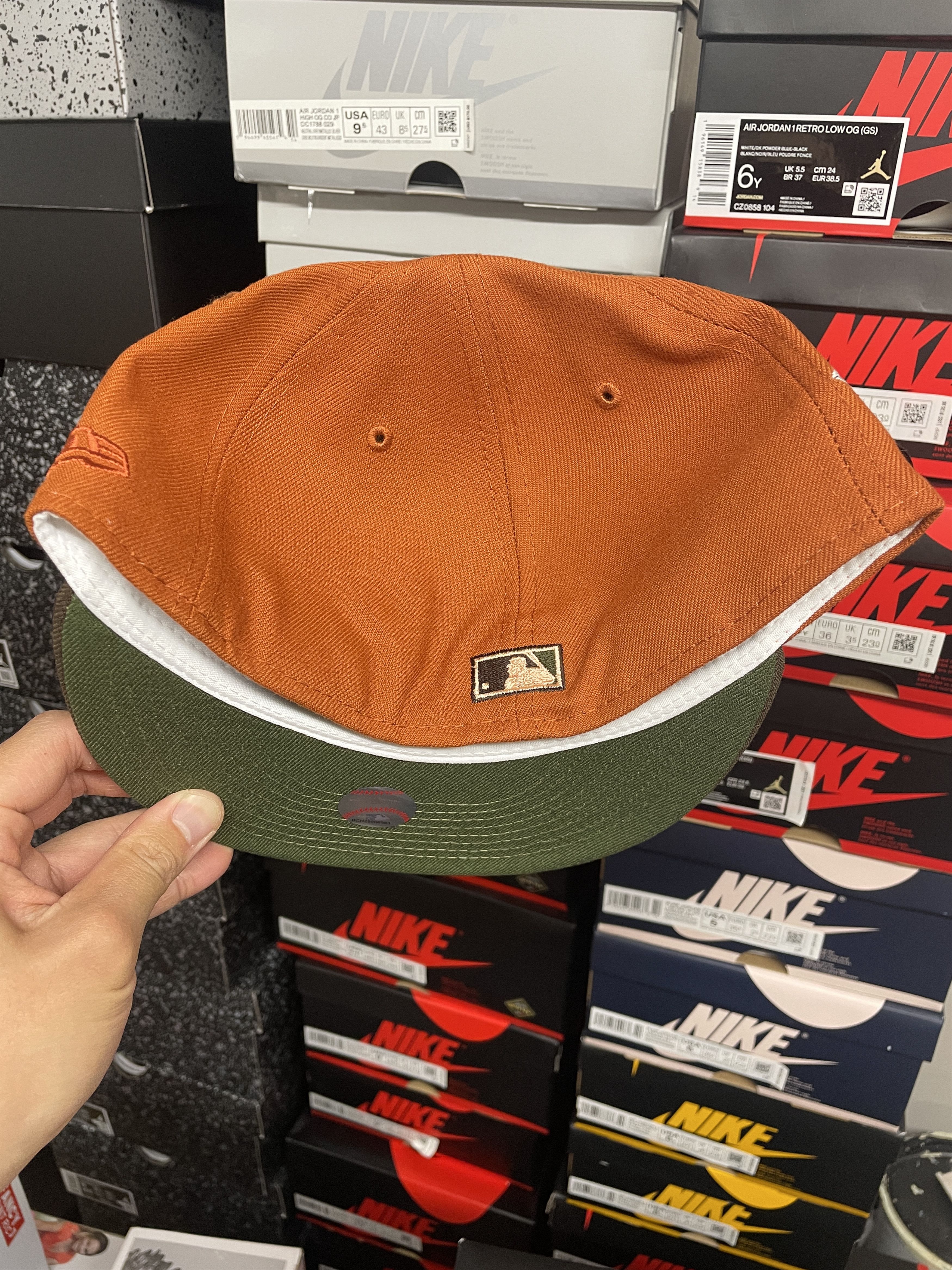 MLB × New Era 7 3/8 Rust Fall Brown Houston Astros Silver Anniversary Size ONE SIZE - 5 Thumbnail