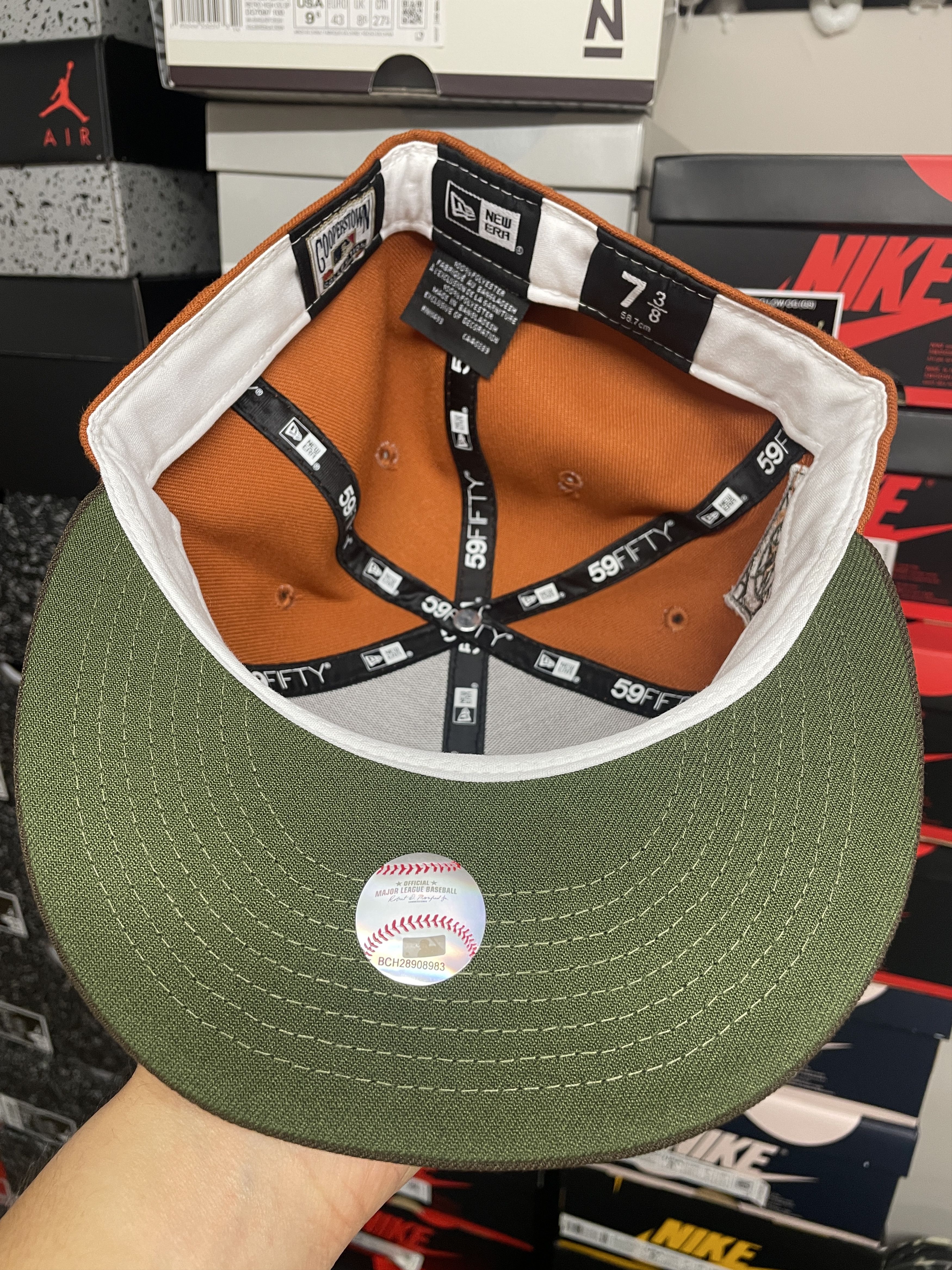 MLB × New Era 7 3/8 Rust Fall Brown Houston Astros Silver Anniversary Size ONE SIZE - 6 Thumbnail