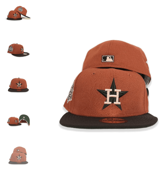 MLB × New Era 7 3/8 Rust Fall Brown Houston Astros Silver Anniversary Size ONE SIZE - 10 Thumbnail