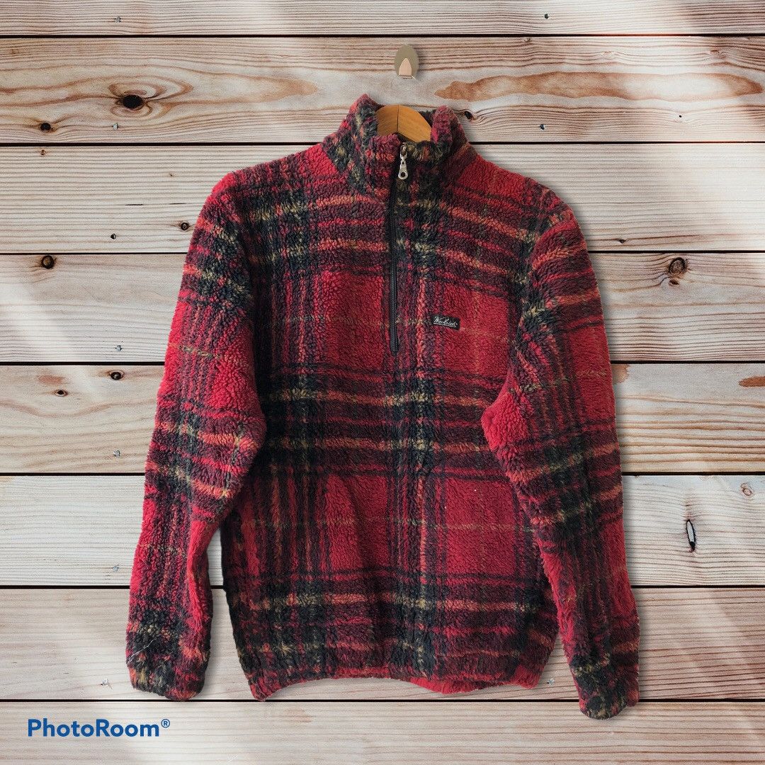 Woolrich Woolen Mills Woolrich Sherpa pullover Half Zip Sweaters Size US S / EU 44-46 / 1 - 1 Thumbnail