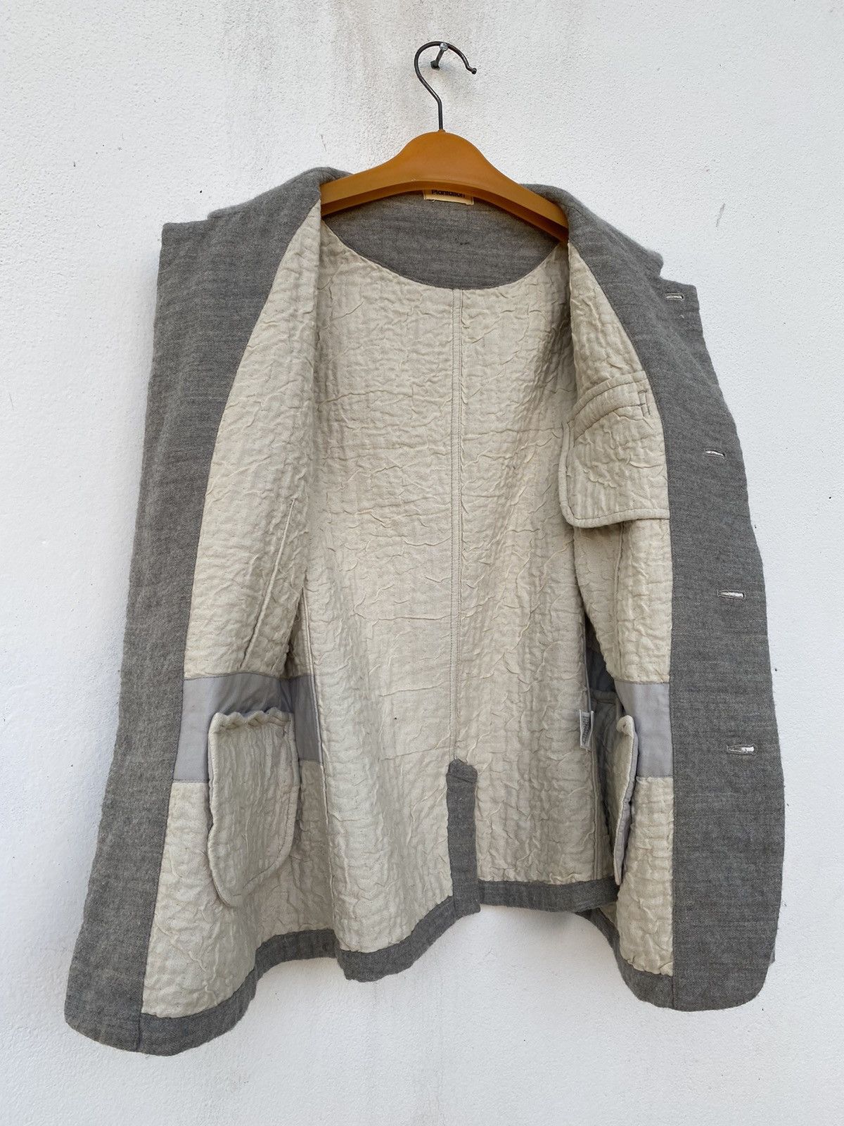 Designer × Issey Miyake × Japanese Brand 🔥Plantation by Issey Miyake Jacket For Women Size US M / EU 48-50 / 2 - 10 Thumbnail