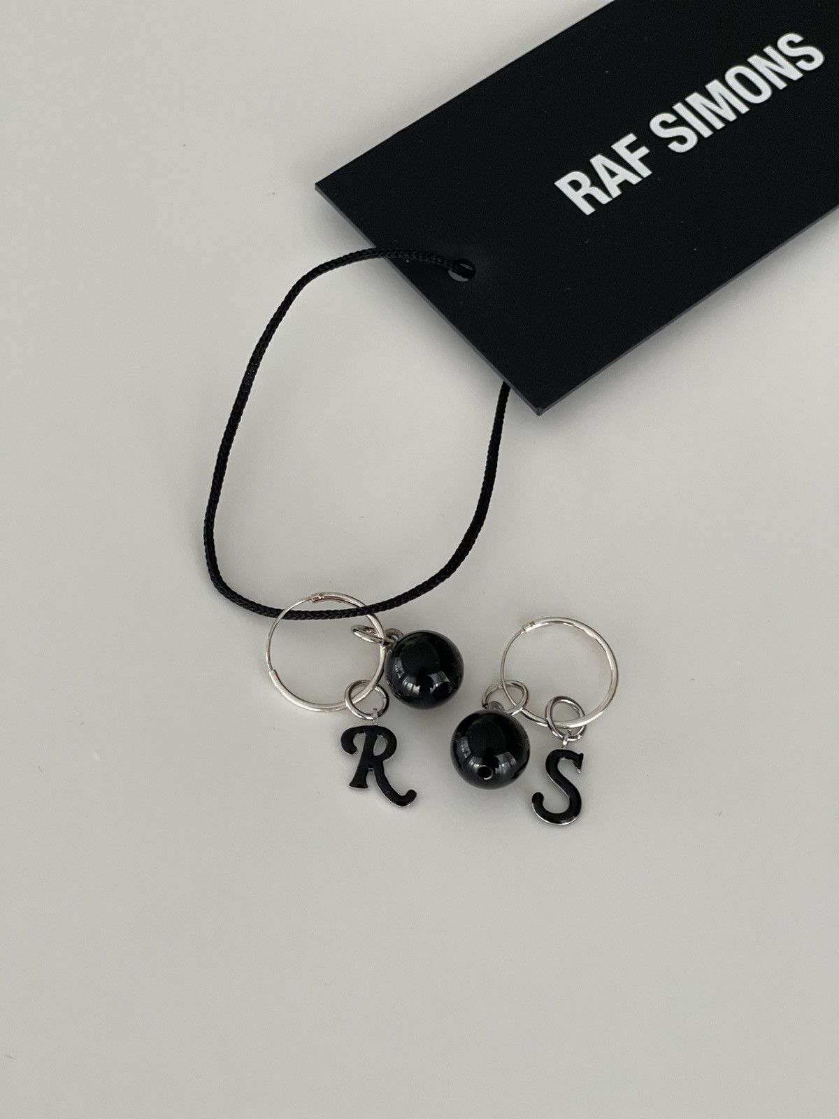Raf Simons Raf Simons RS Pearl Earrings Size ONE SIZE - 1 Thumbnail
