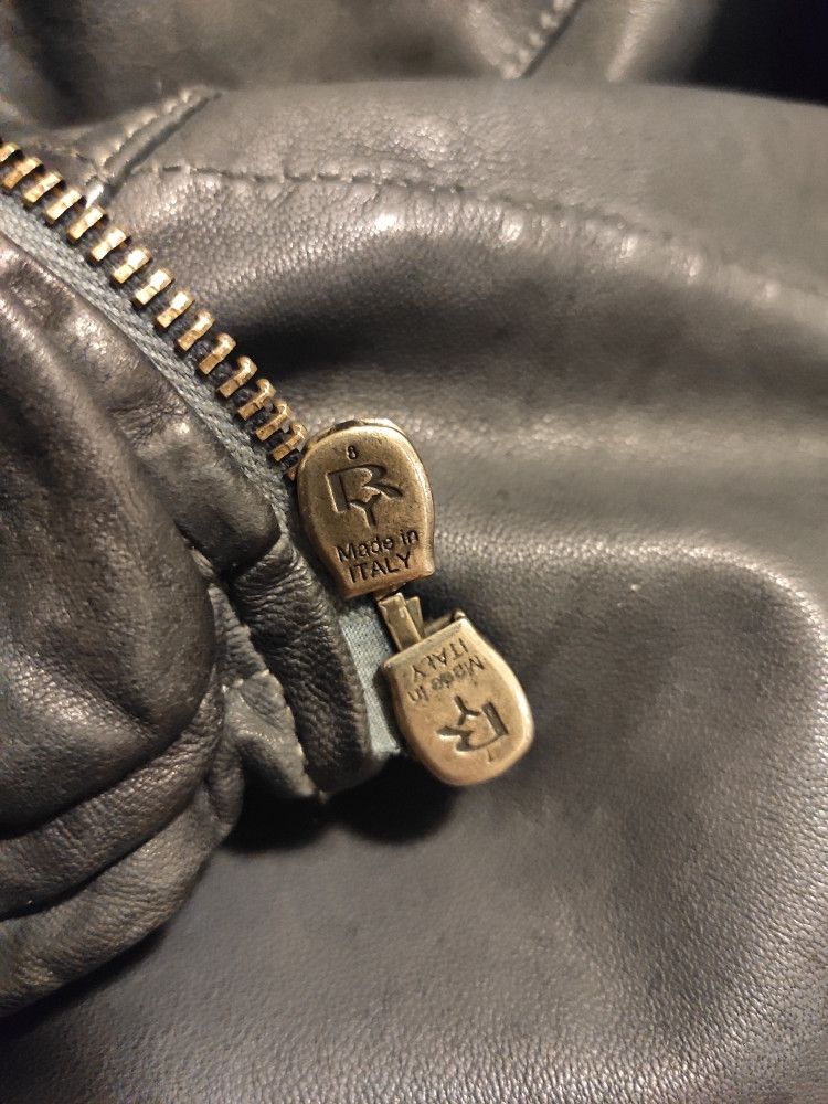 Giorgio Brato Washed leather biker jacket.Like GUIDI or Julius Size US M / EU 48-50 / 2 - 9 Thumbnail