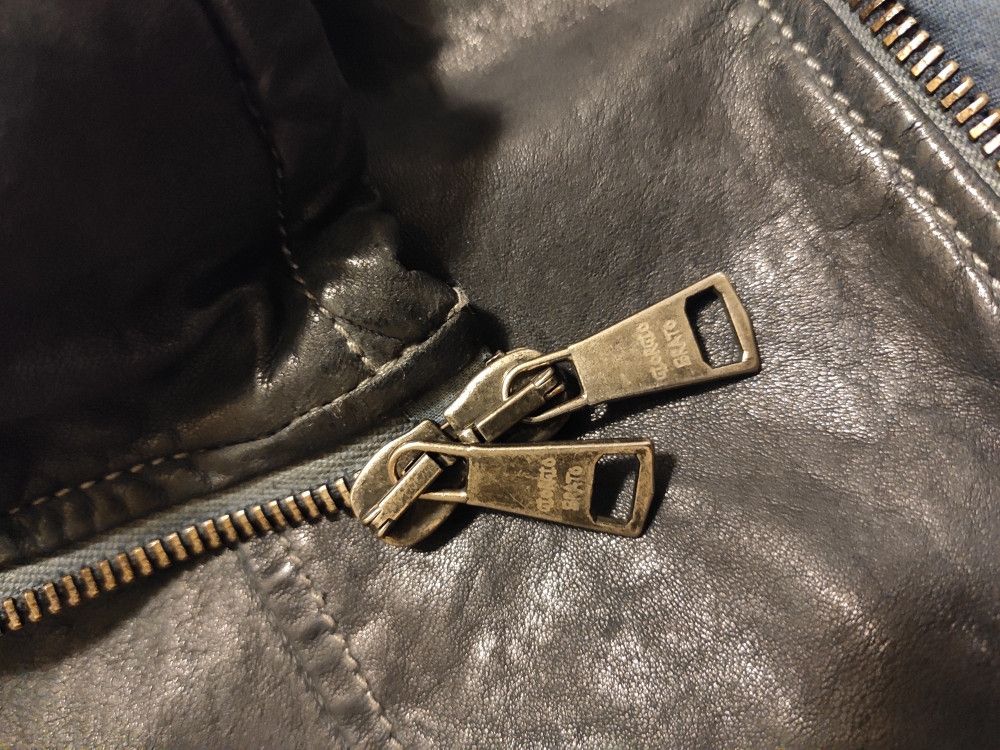 Giorgio Brato Washed leather biker jacket.Like GUIDI or Julius Size US M / EU 48-50 / 2 - 8 Thumbnail