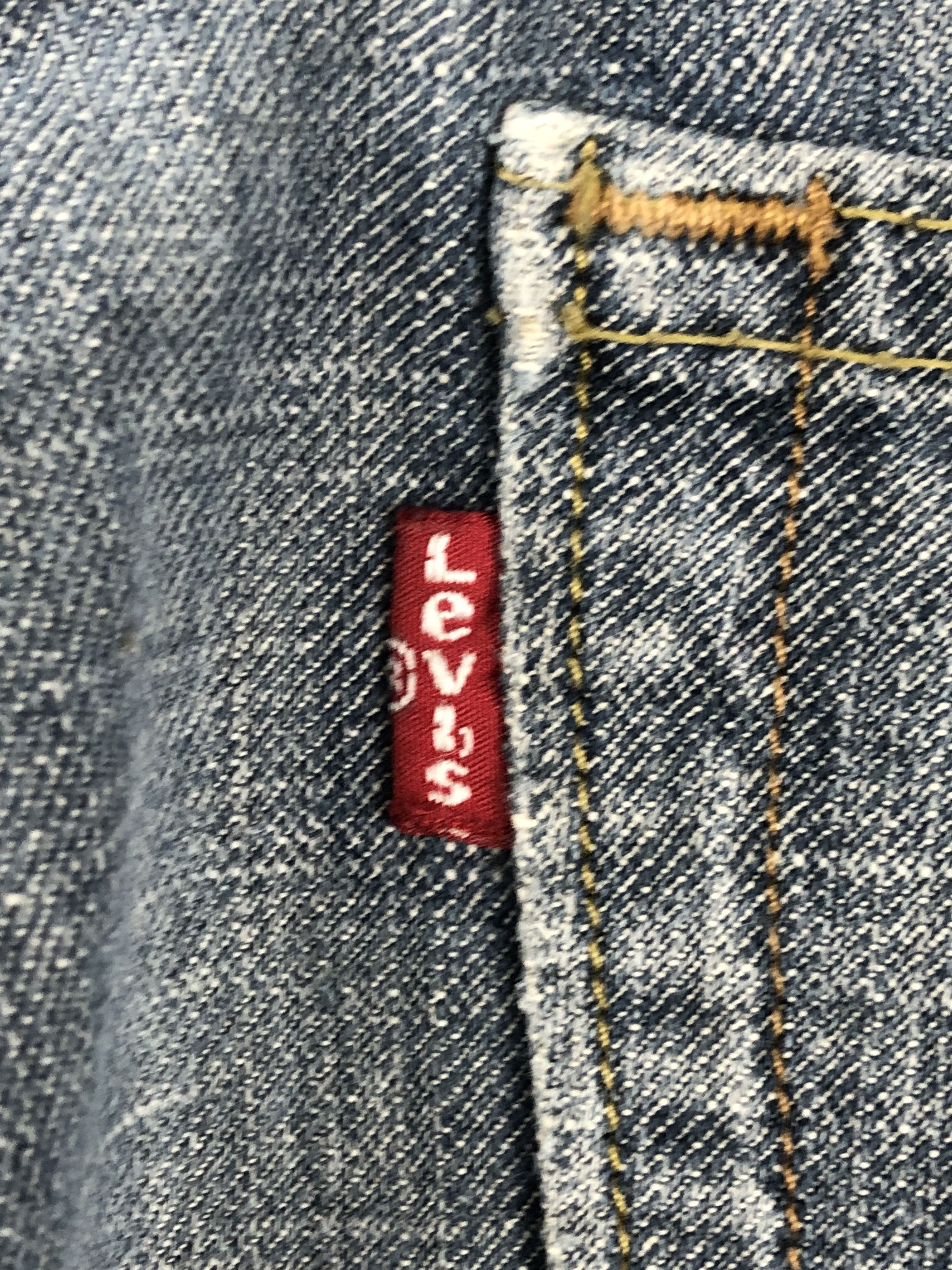 Levi's × Vintage Faded Blue Vintage Levis 514 Denim DP1450 Size US 34 / EU 50 - 6 Thumbnail