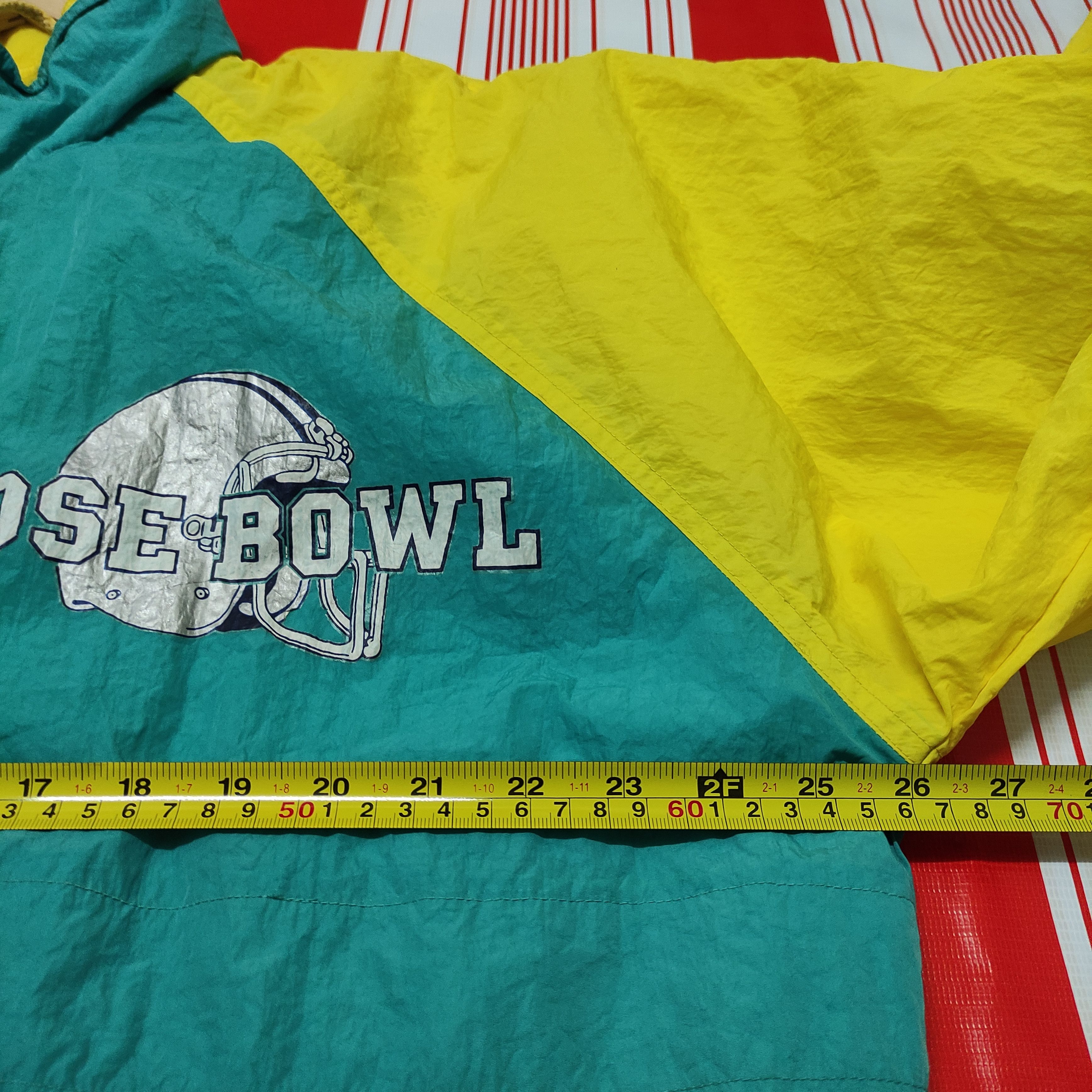 Vintage Vtg Rose Bowl team American FootballWindbreaker Size US M / EU 48-50 / 2 - 9 Thumbnail