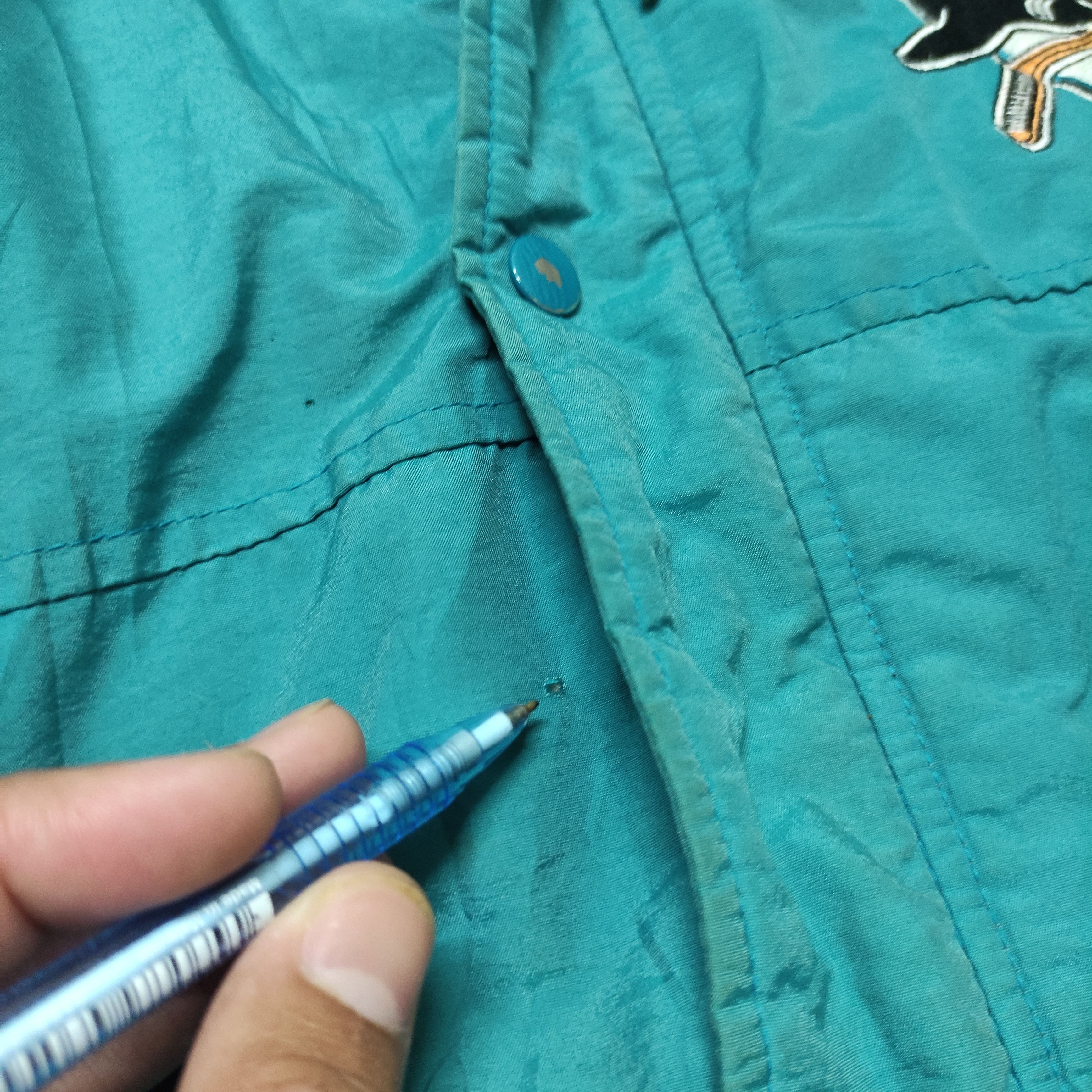Starter × Vintage Vintage San Jose Sharks starter Jacket Size US XL / EU 56 / 4 - 5 Thumbnail