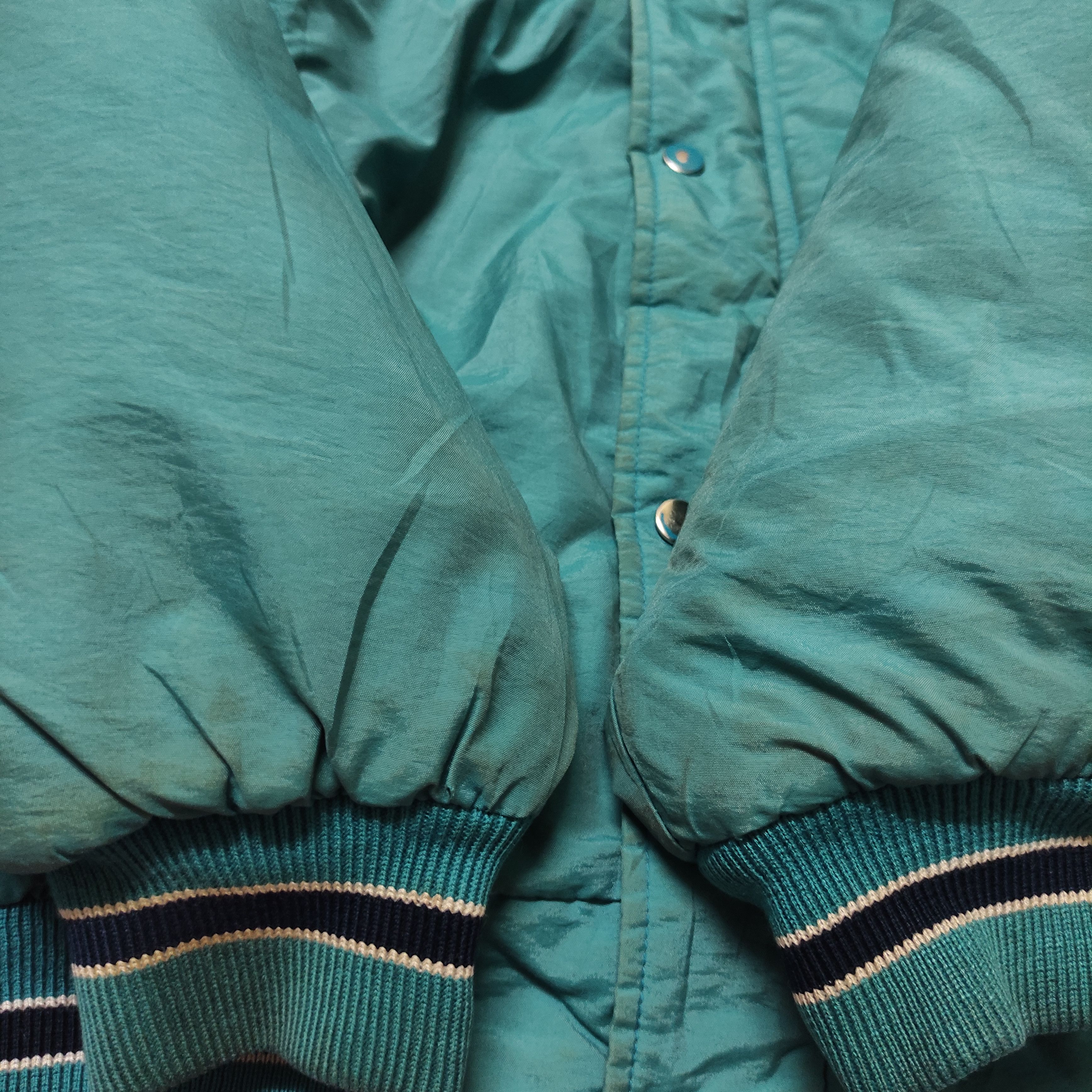 Starter × Vintage Vintage San Jose Sharks starter Jacket Size US XL / EU 56 / 4 - 4 Thumbnail