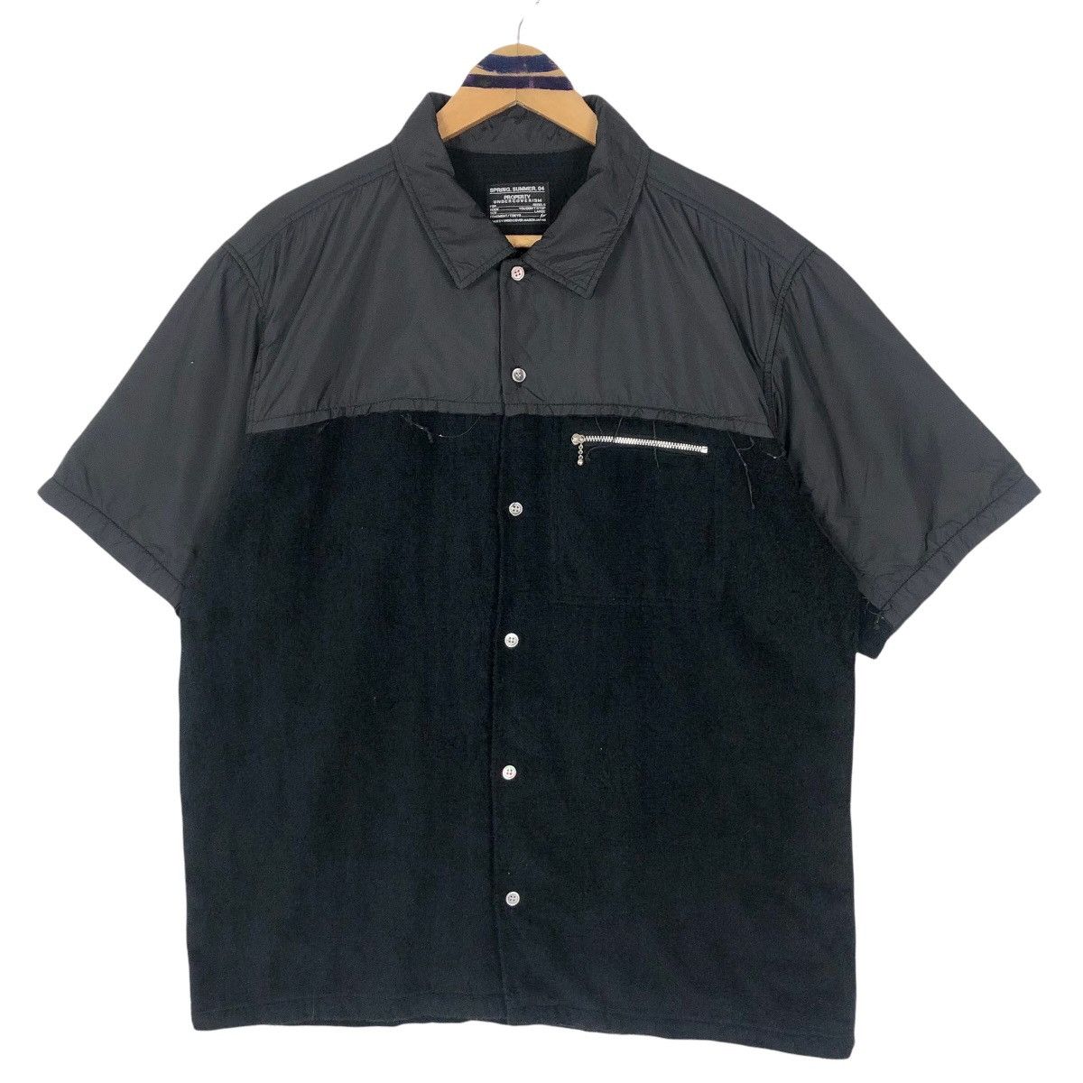 Fragment Design Undercover X Fragment Design SS04 Fleece Button Up Shirt Size US L / EU 52-54 / 3 - 2 Thumbnail