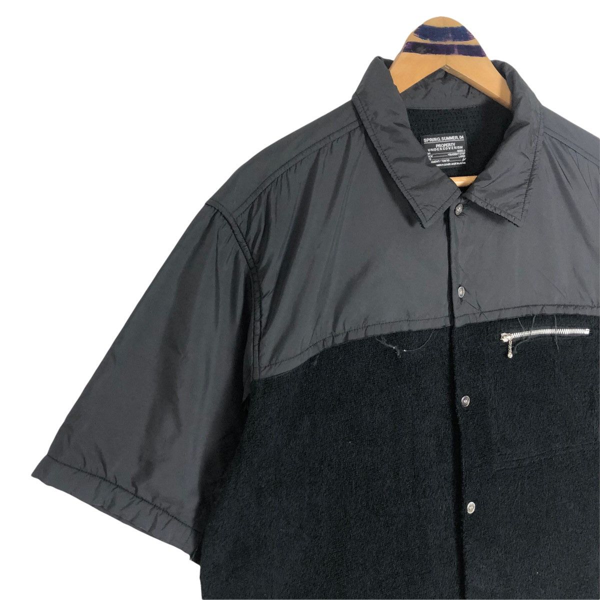 Fragment Design Undercover X Fragment Design SS04 Fleece Button Up Shirt Size US L / EU 52-54 / 3 - 5 Thumbnail